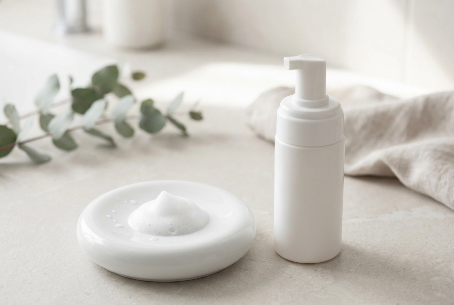 Čistilna pena: lahka formula, ki odstranjuje ličila in SPF
