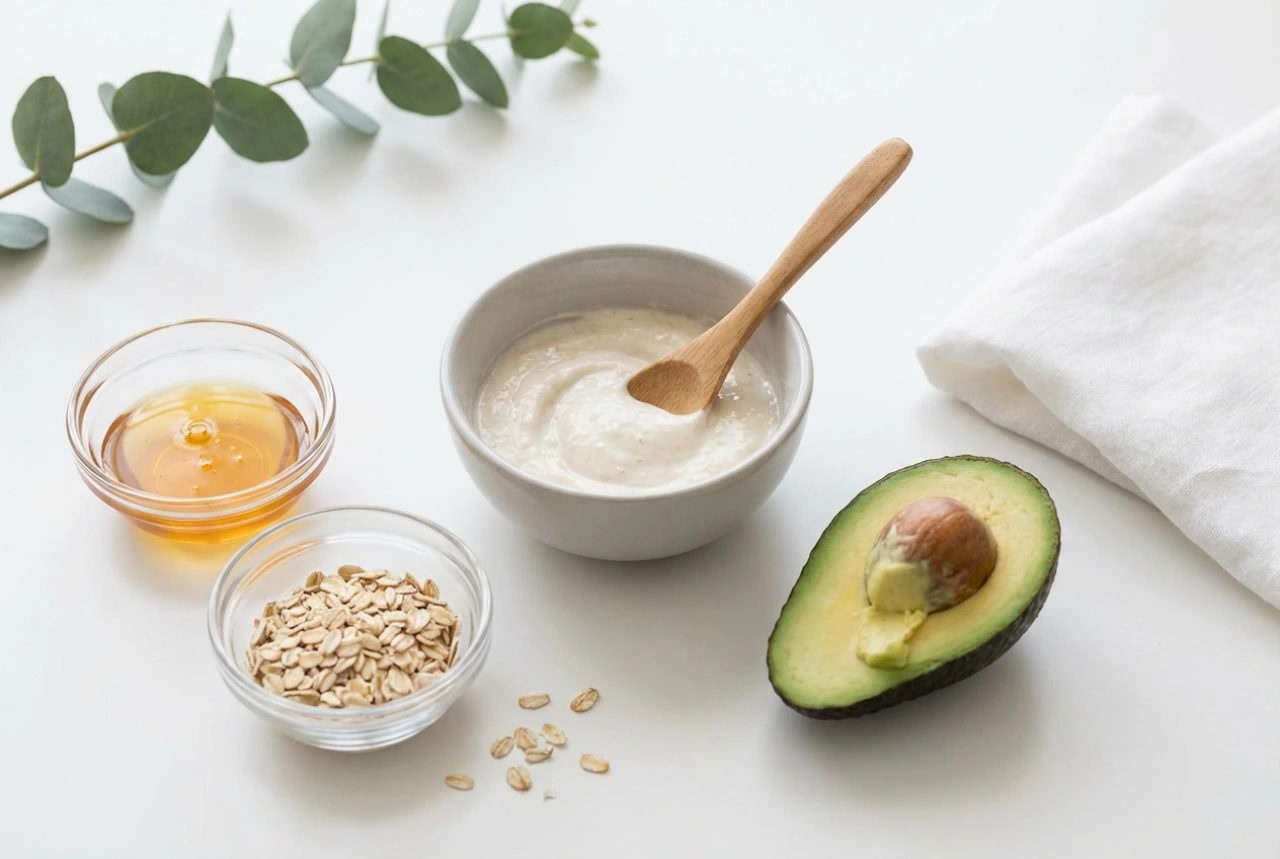 Domača vlažilna maska za obraz: enostavni recepti in nanos