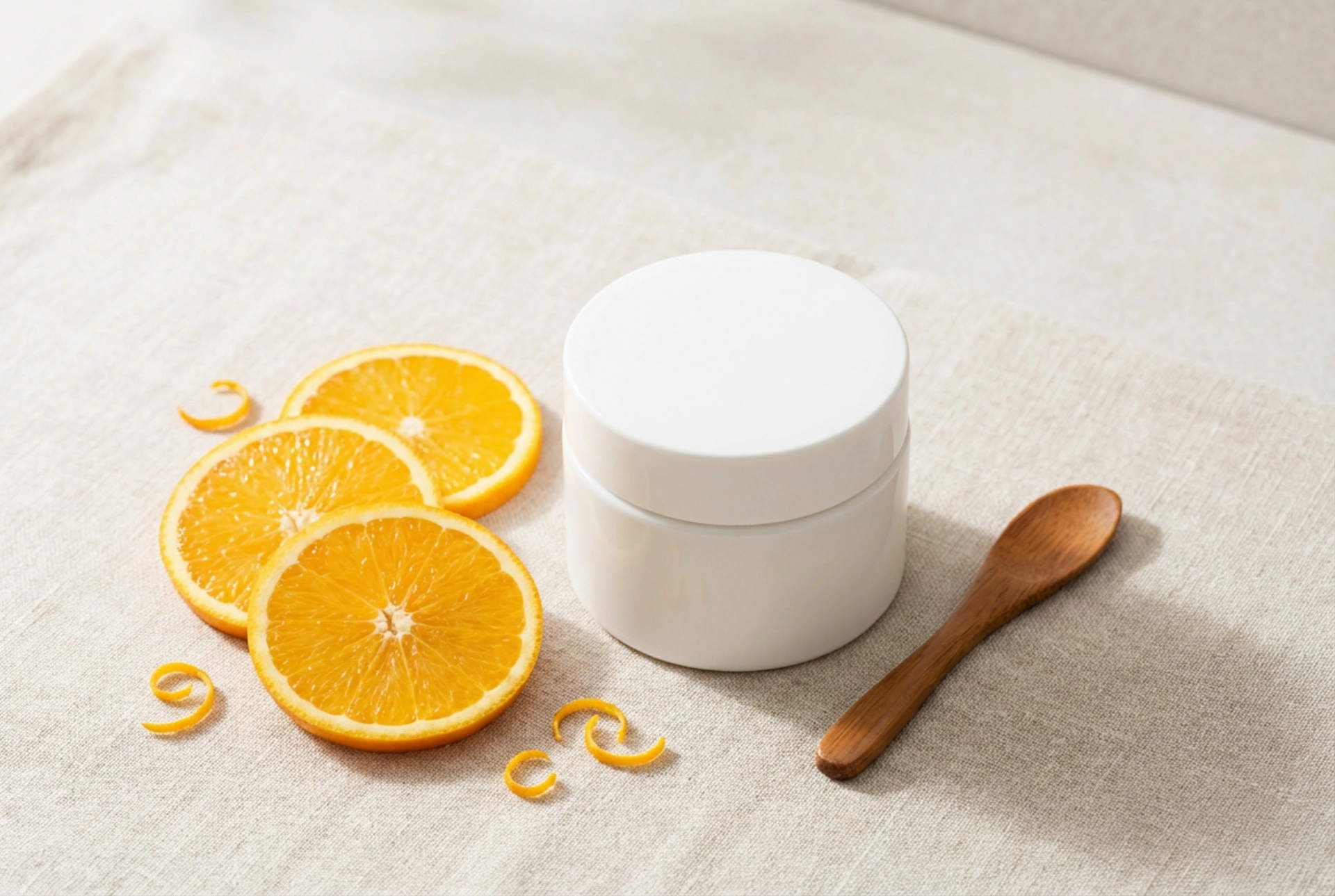 Maska z vitaminom C: sijaj, stabilnost sestavin in uporaba