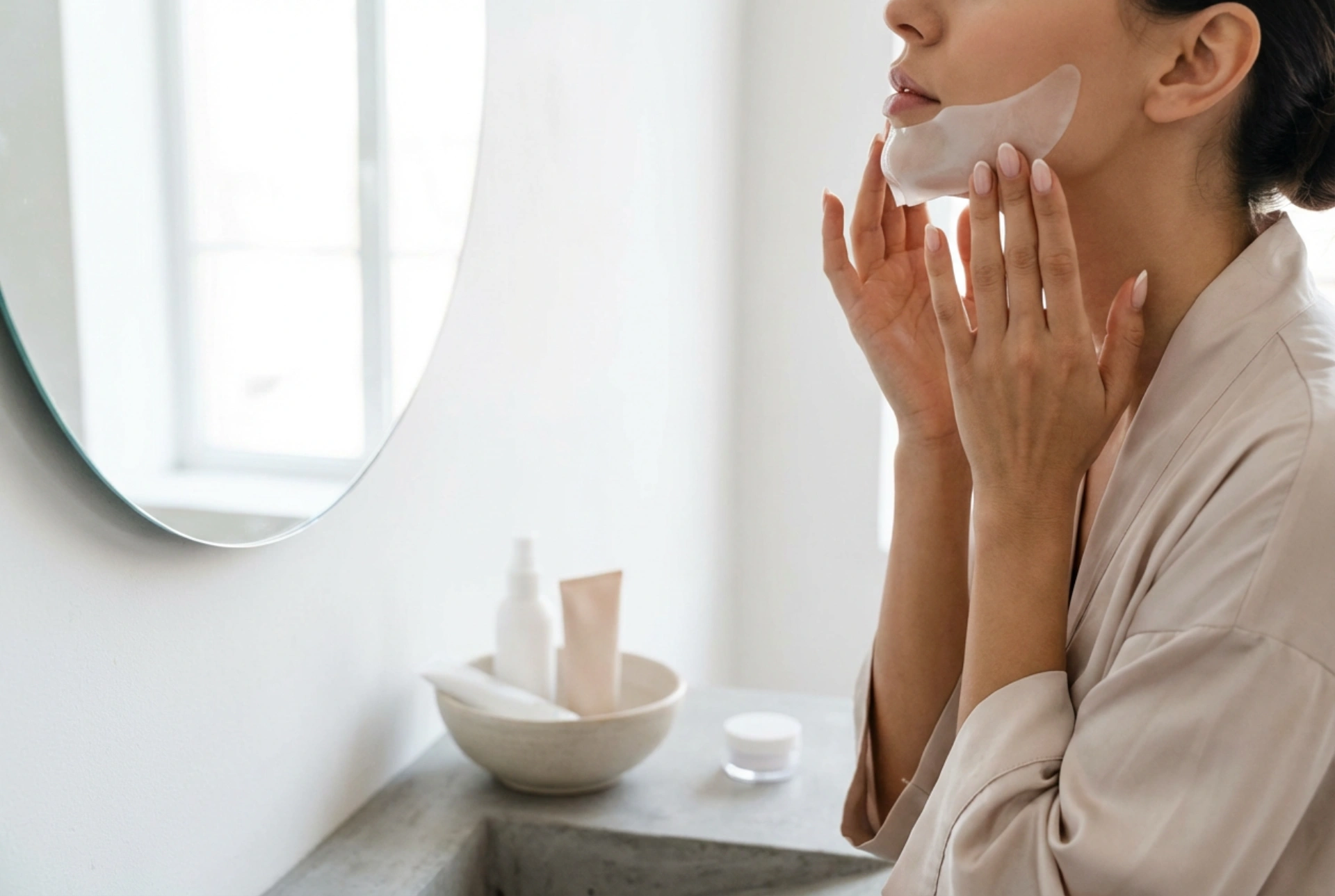 Maske za brado: prileganje, nanos in odstranjevanje