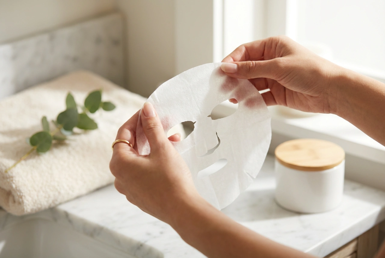 Maske v lističih: kako jih pravilno nanesti na obraz in kako dolgo jih pustiti delovati