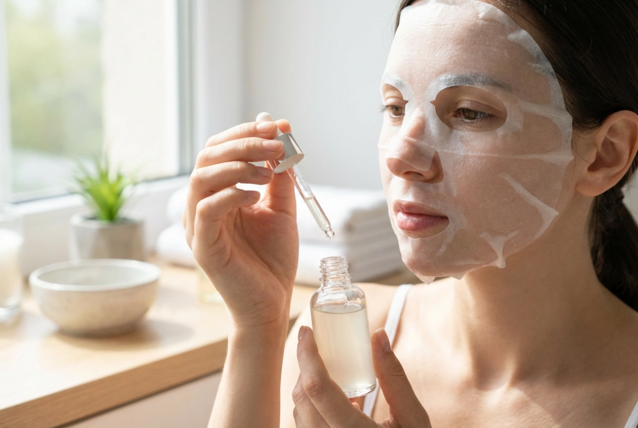 Kolagenska maska v lističih: kako jo uporabljati in kaj nanesti po odstranitvi