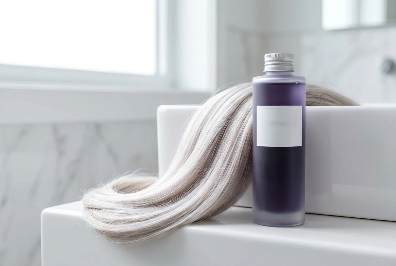 Kako uporabljati kozmetiko: šampon za blond lase za čist, hladen ton