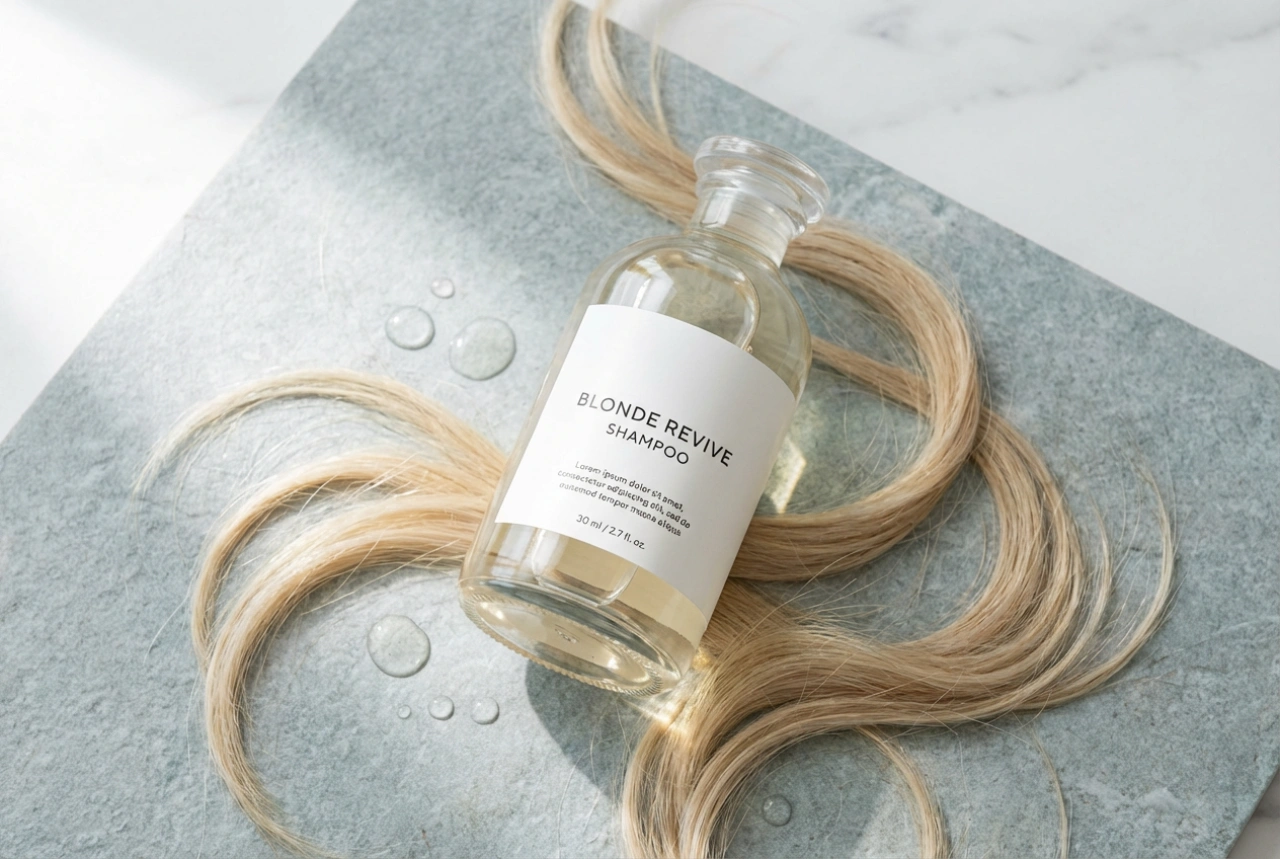 Subtilna sprememba odtenka: Barvni šampon za blond lase in varno umivanje