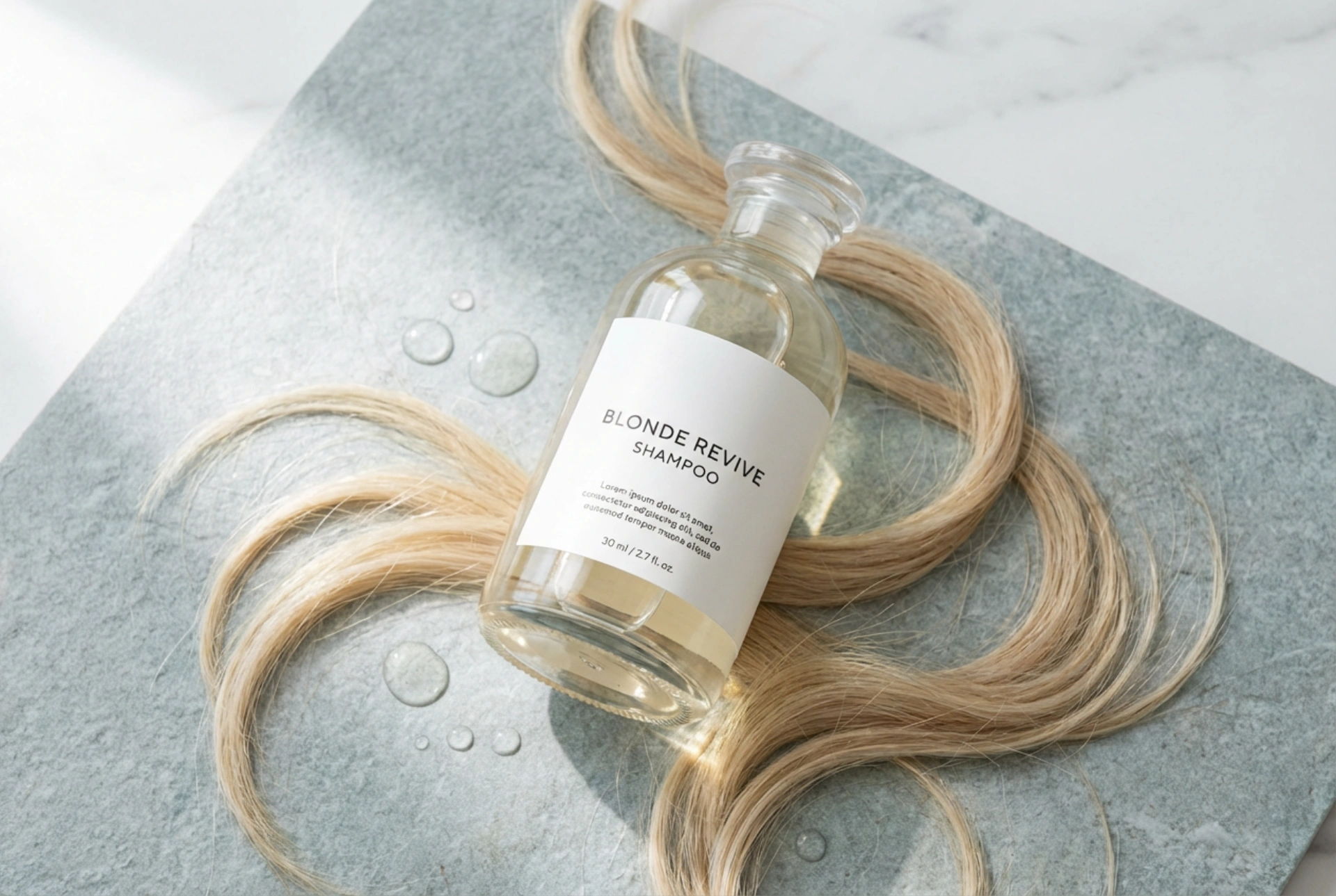 Subtilna sprememba odtenka: Barvni šampon za blond lase in varno umivanje