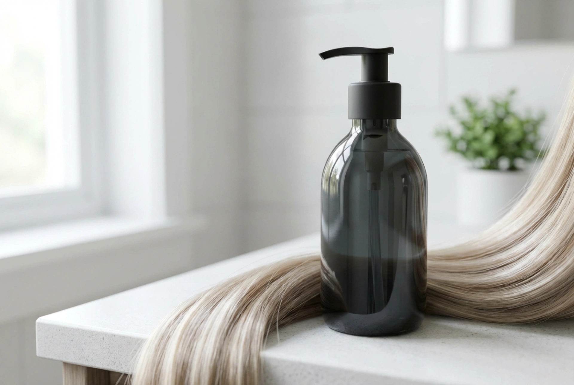 Črn šampon za blond lase: kdaj ga uporabiti in kdaj se mu izogniti