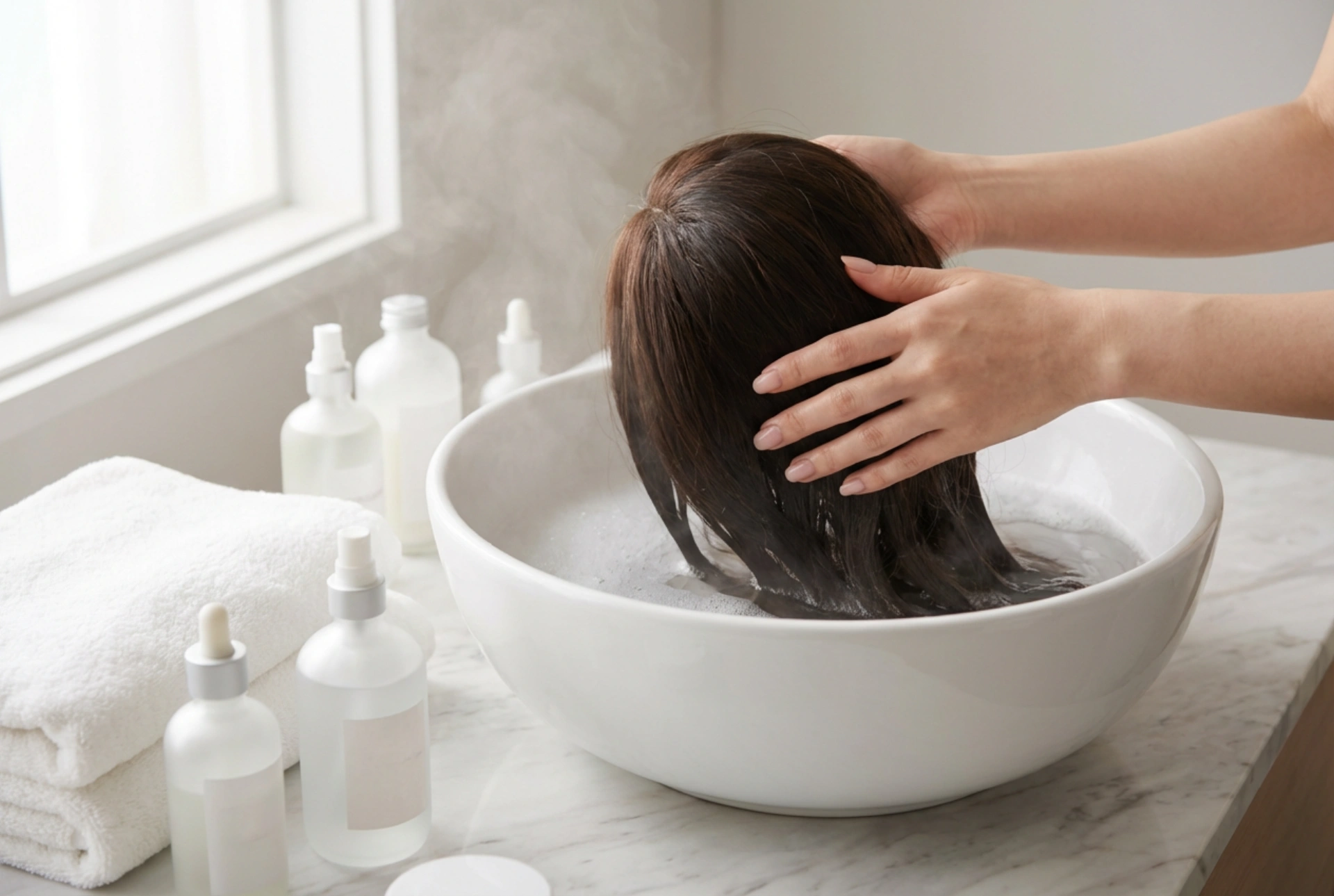 Šampon za lasulje: kako korak za korakom prati sintetične in naravne lase