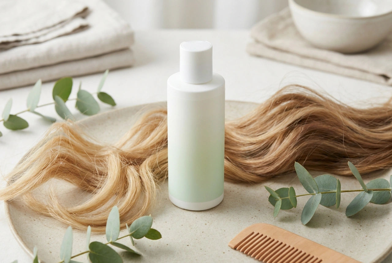 Lahka nega: balzam za mastne lase brez obtežitve