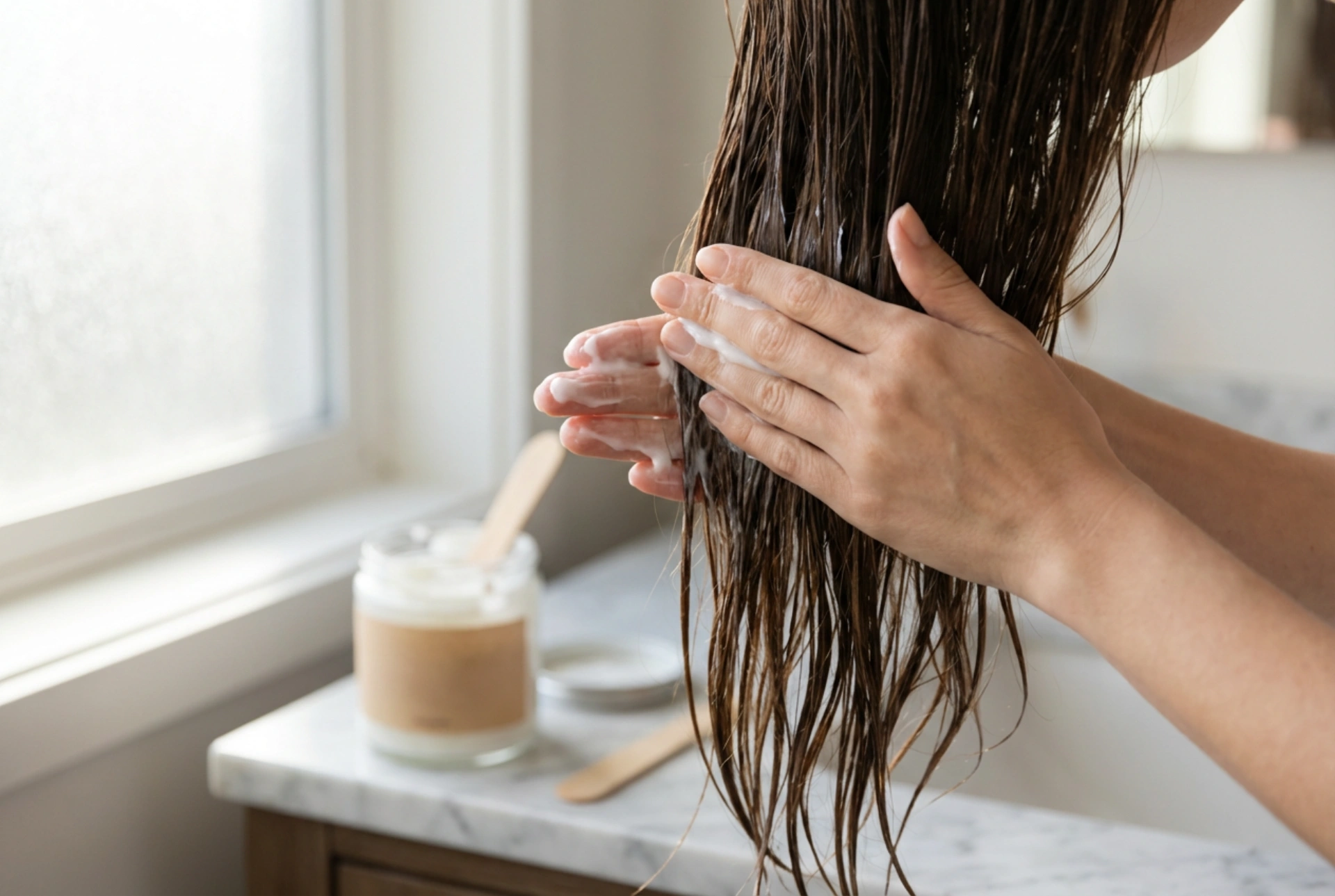 Suhi lasje: Korak za korakom do intenzivnega vlaženja z masko