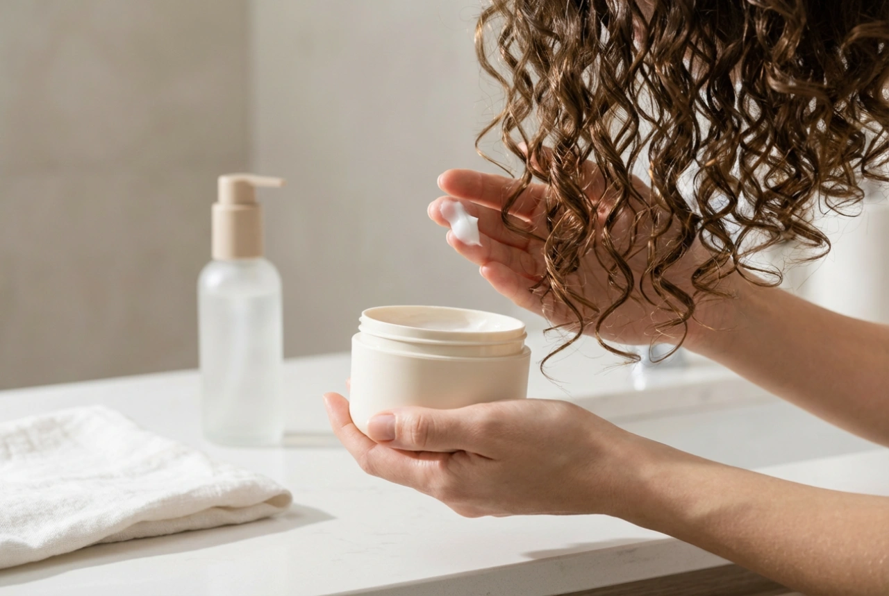 Nega kodrastih las: Metodi LOC in LOG z balzamom brez izpiranja