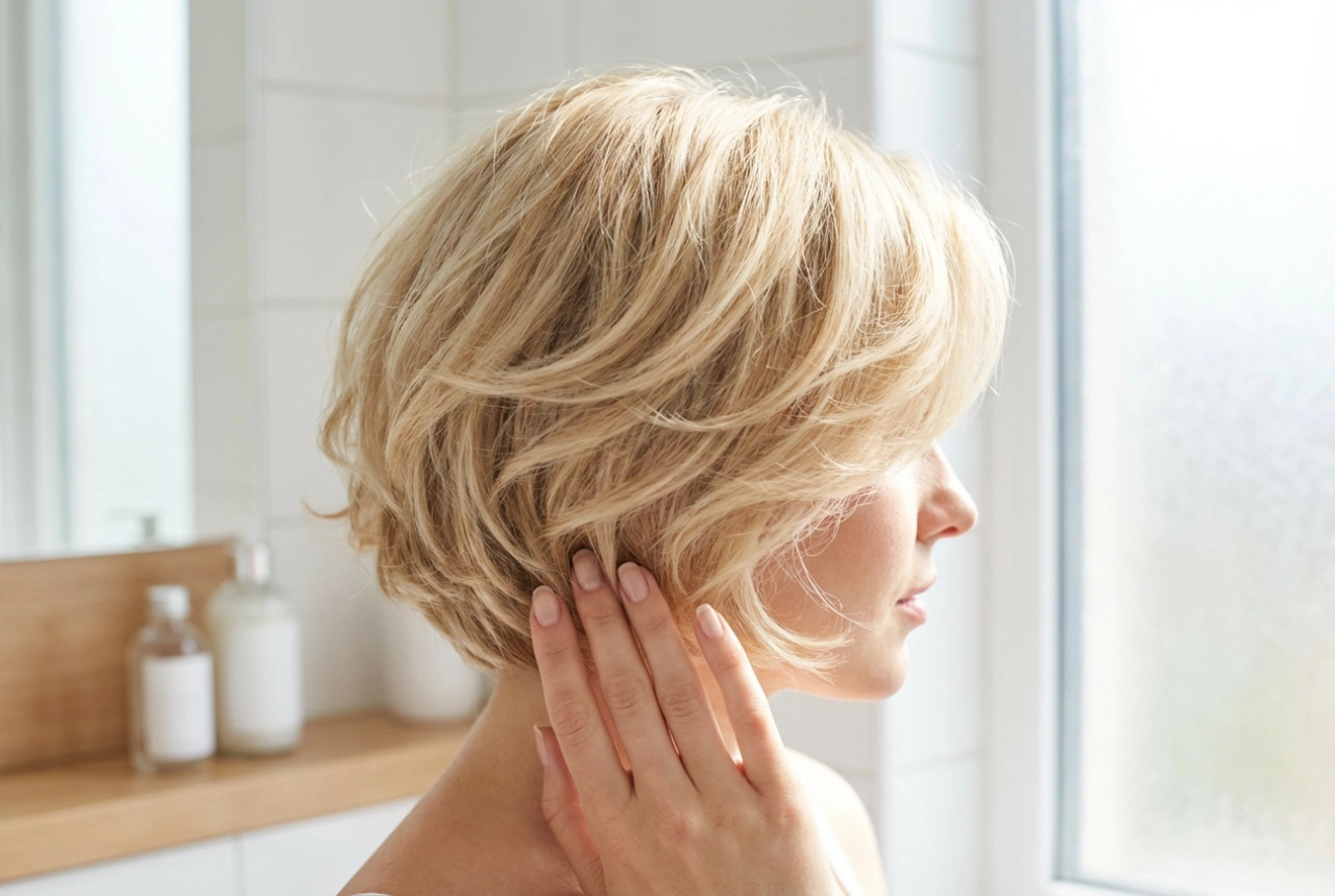 Zelo kratek paž: kako ga oblikovati za več lahkotnosti in volumna