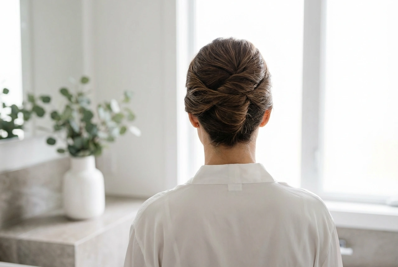 Francoska pričeska: Klasični francoski zavoj korak za korakom