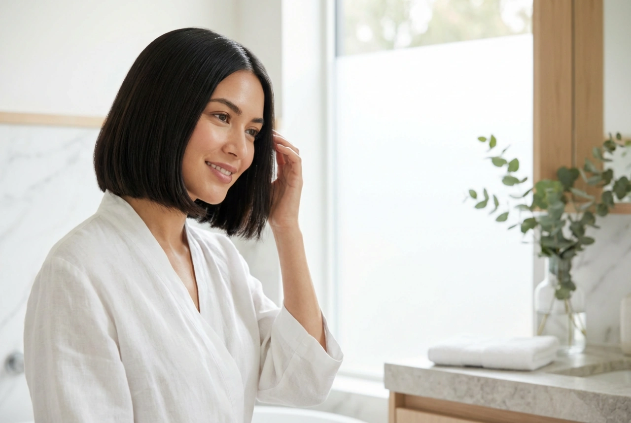 Ženstvena različica paž boba: kako vsak dan oblikovati pričesko