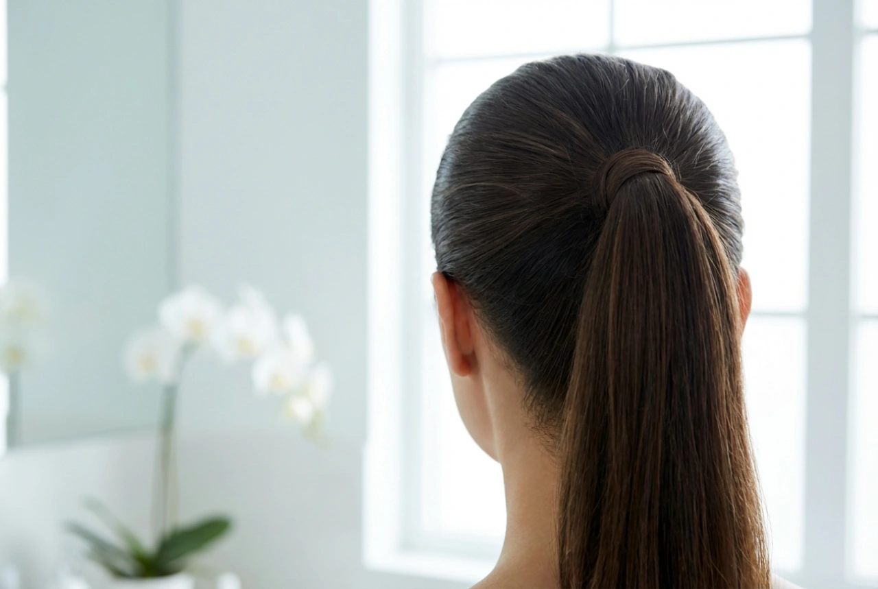 Kako ustvariti pričesko s čopom: višina, volumen in skrita elastika