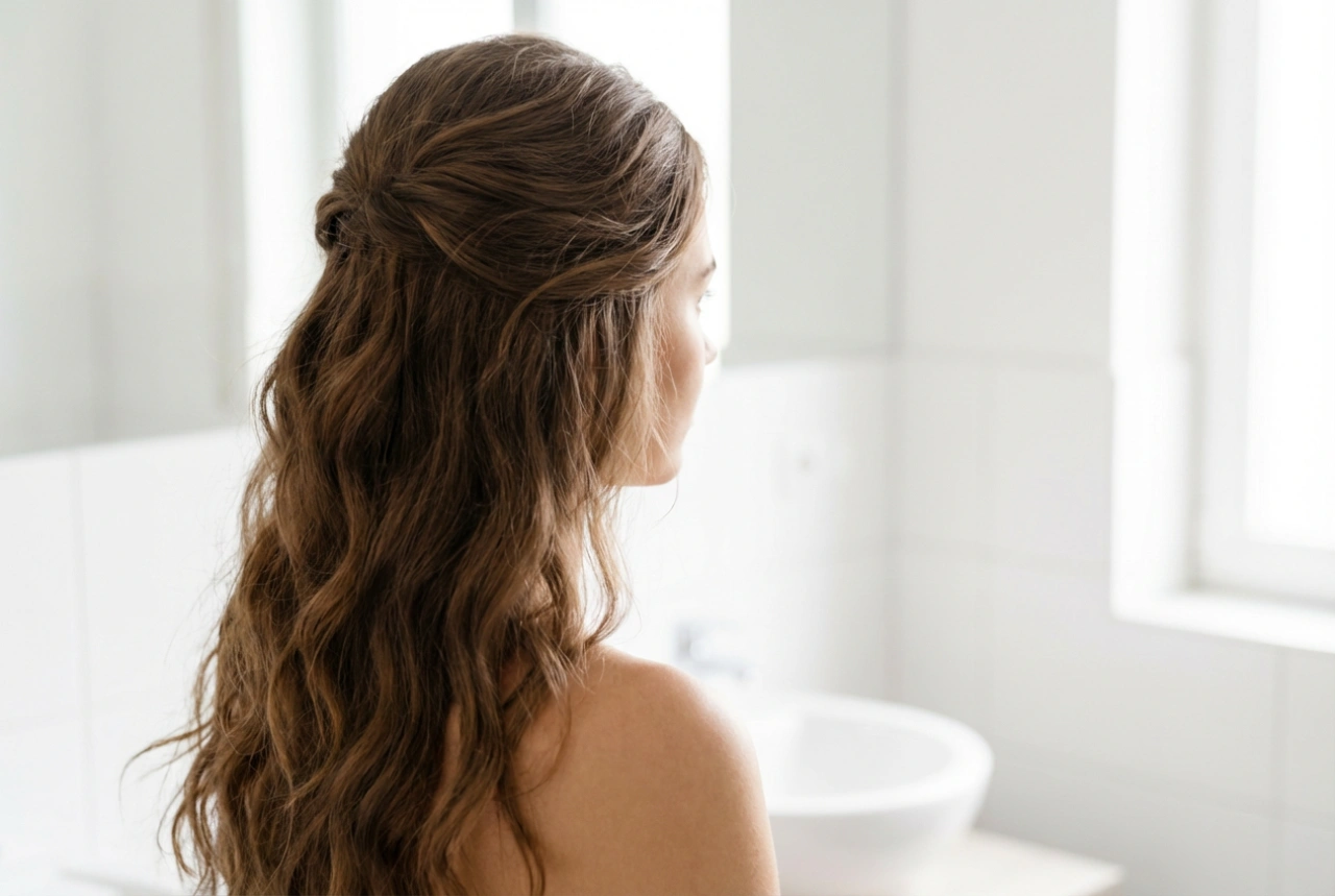 Vsakodnevne pričeske za dolge lase: valovi, spenjanja in hiter volumen