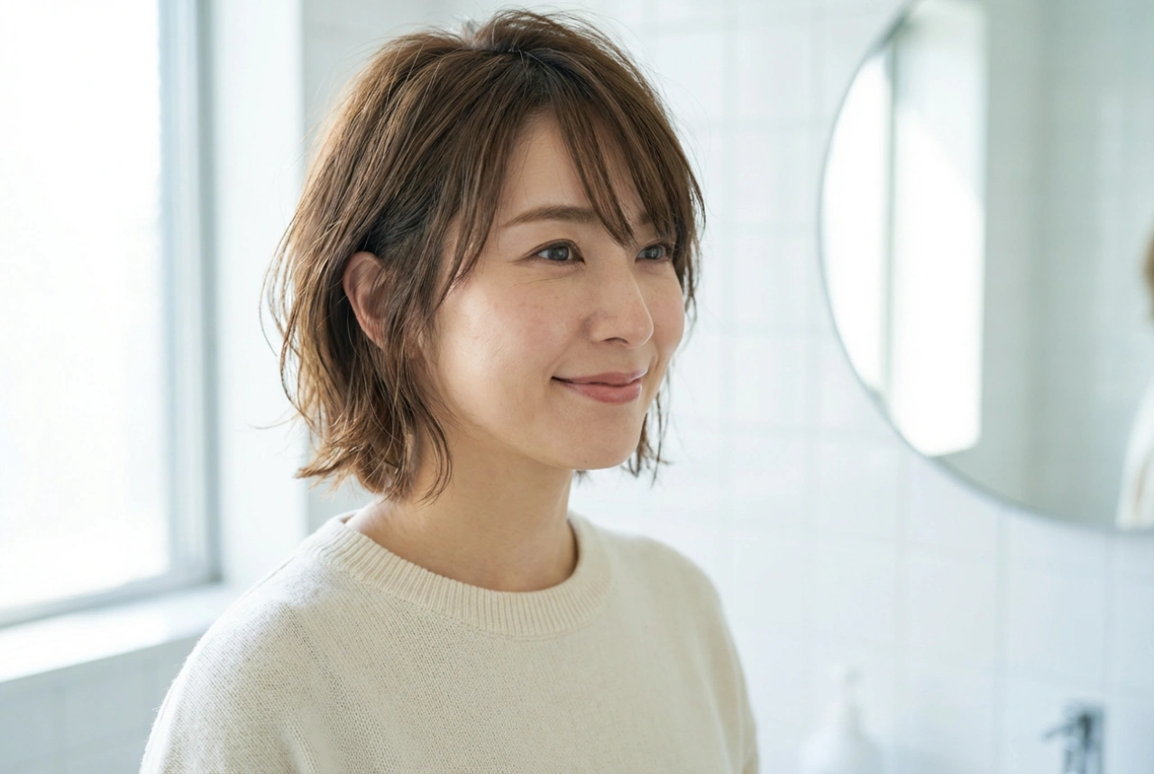 Polkratke ženske pričeske: s frufrujem in brez