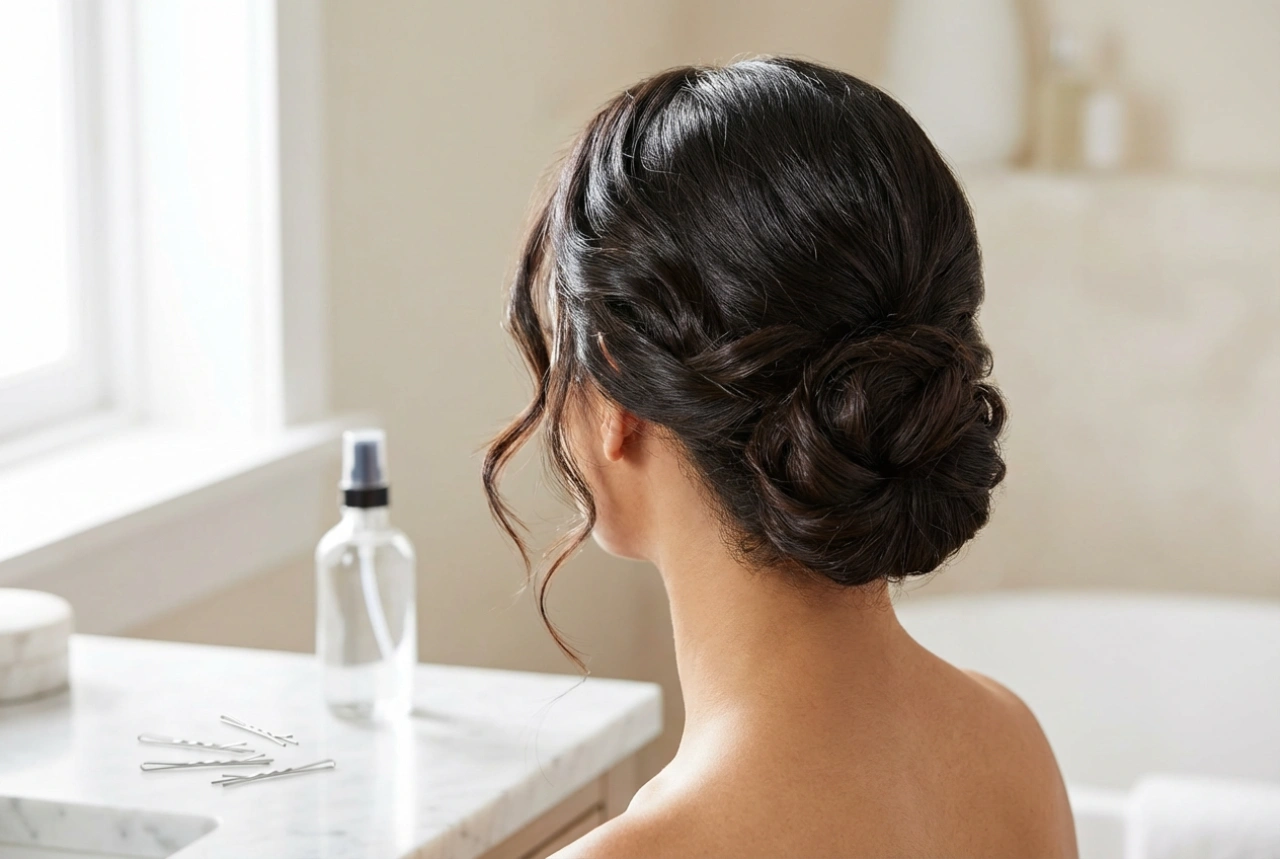 Elegantne spete pričeske: kako jih ustvariti in utrditi sami