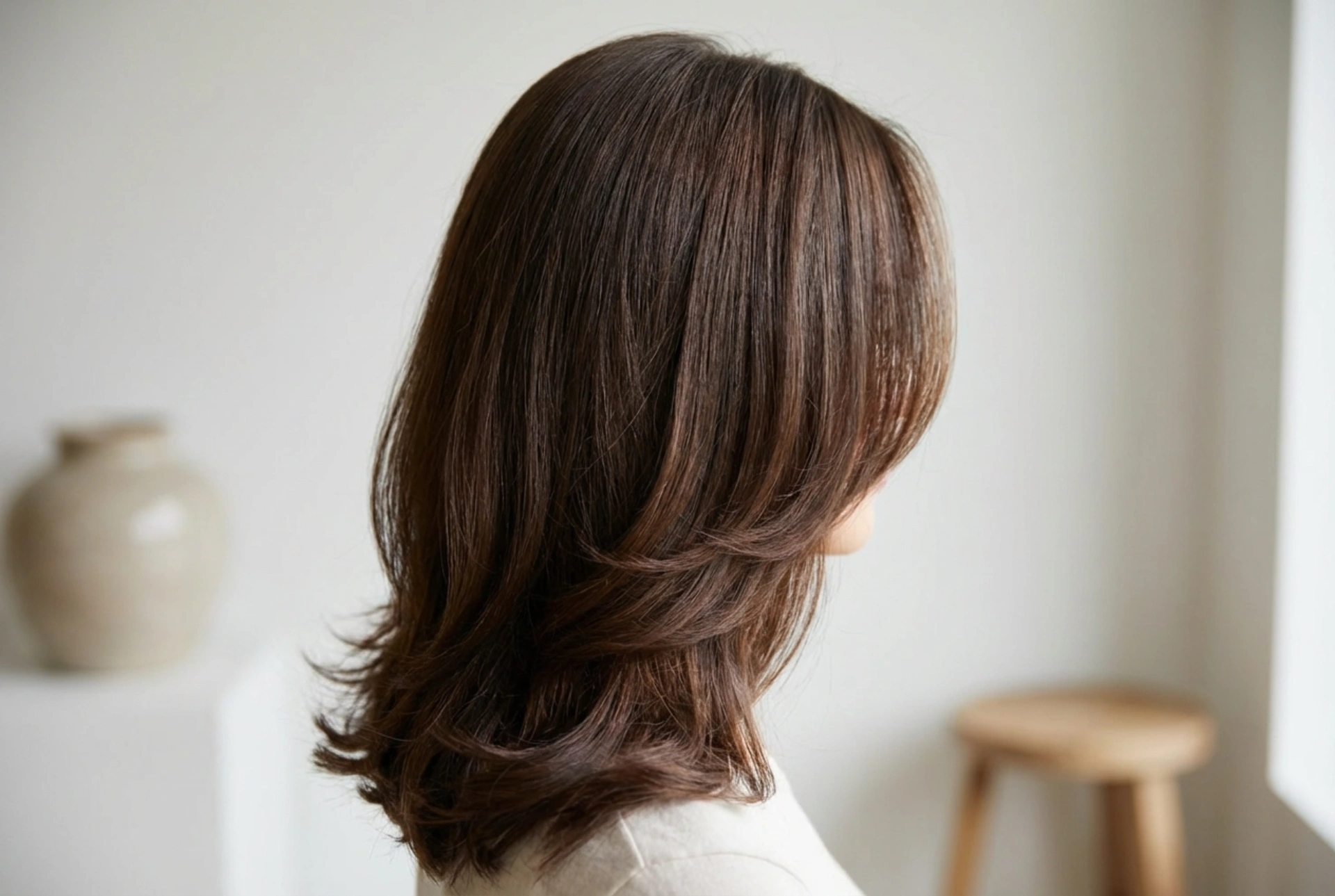 Stopničaste pričeske: oblikovanje plasti, volumen in glajenje