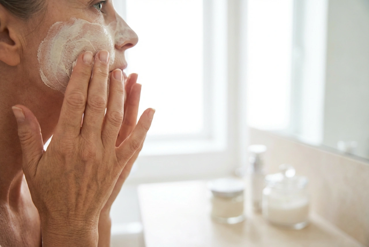 Maske za gube po 60. letu: kako jih izbrati in uporabljati pri domači negi