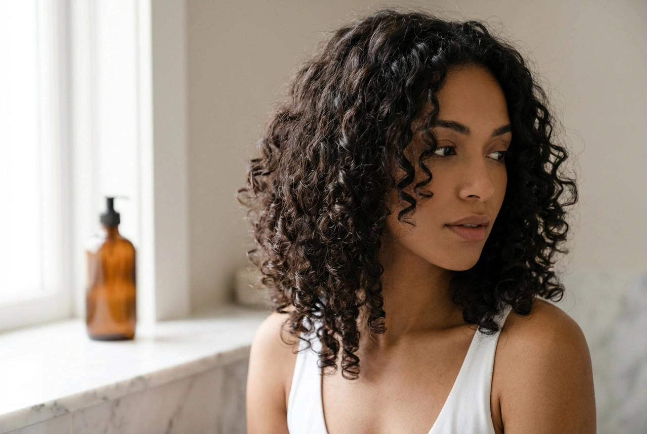 වක්‍ර කෙස් සඳහා කොණ්ඩා මෝස්තර: කැරලි, පරිමාව සහ හැඩය ඉස්මතු කර ගැනීම