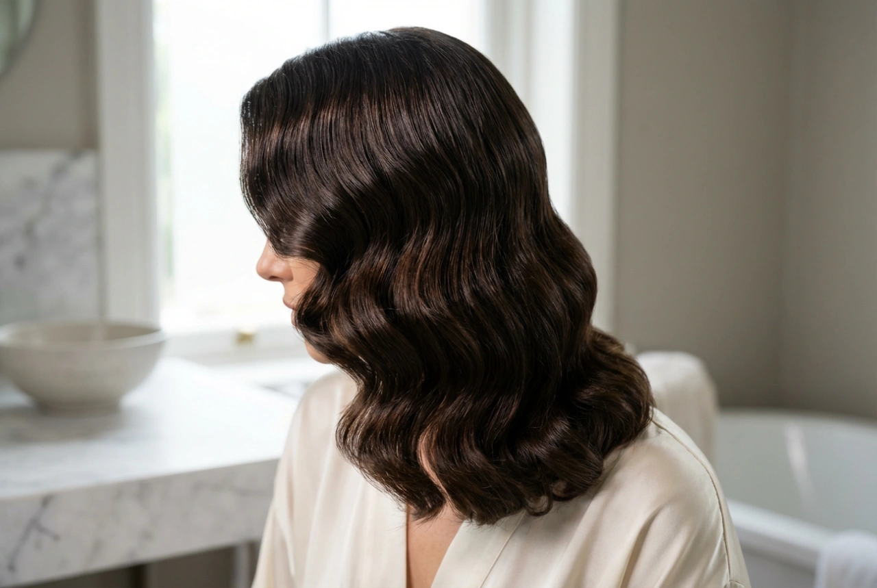 Pričeske 30. let: Vodni valovi in retro sijaj korak za korakom