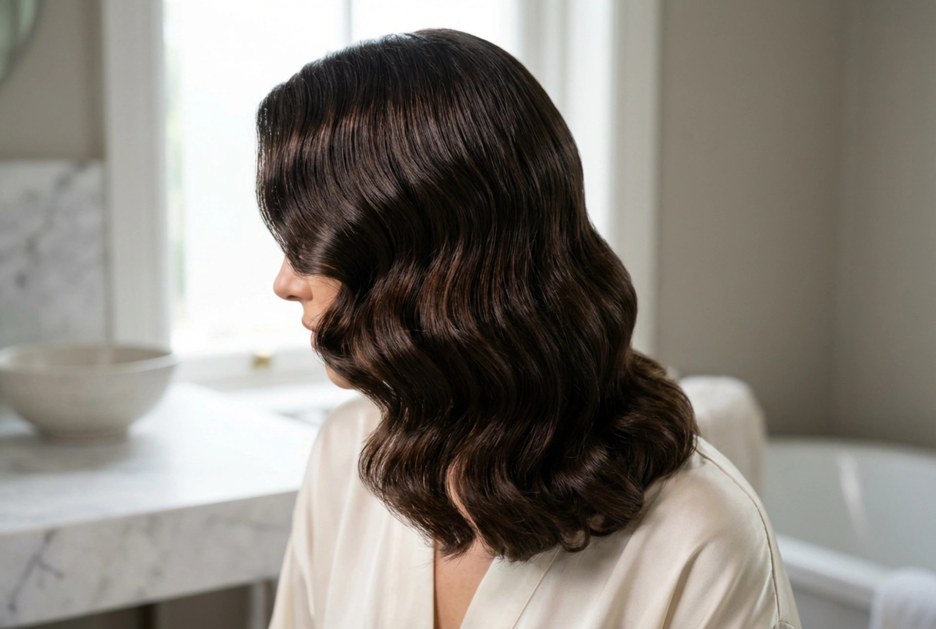 Pričeske 30. let: Vodni valovi in retro sijaj korak za korakom