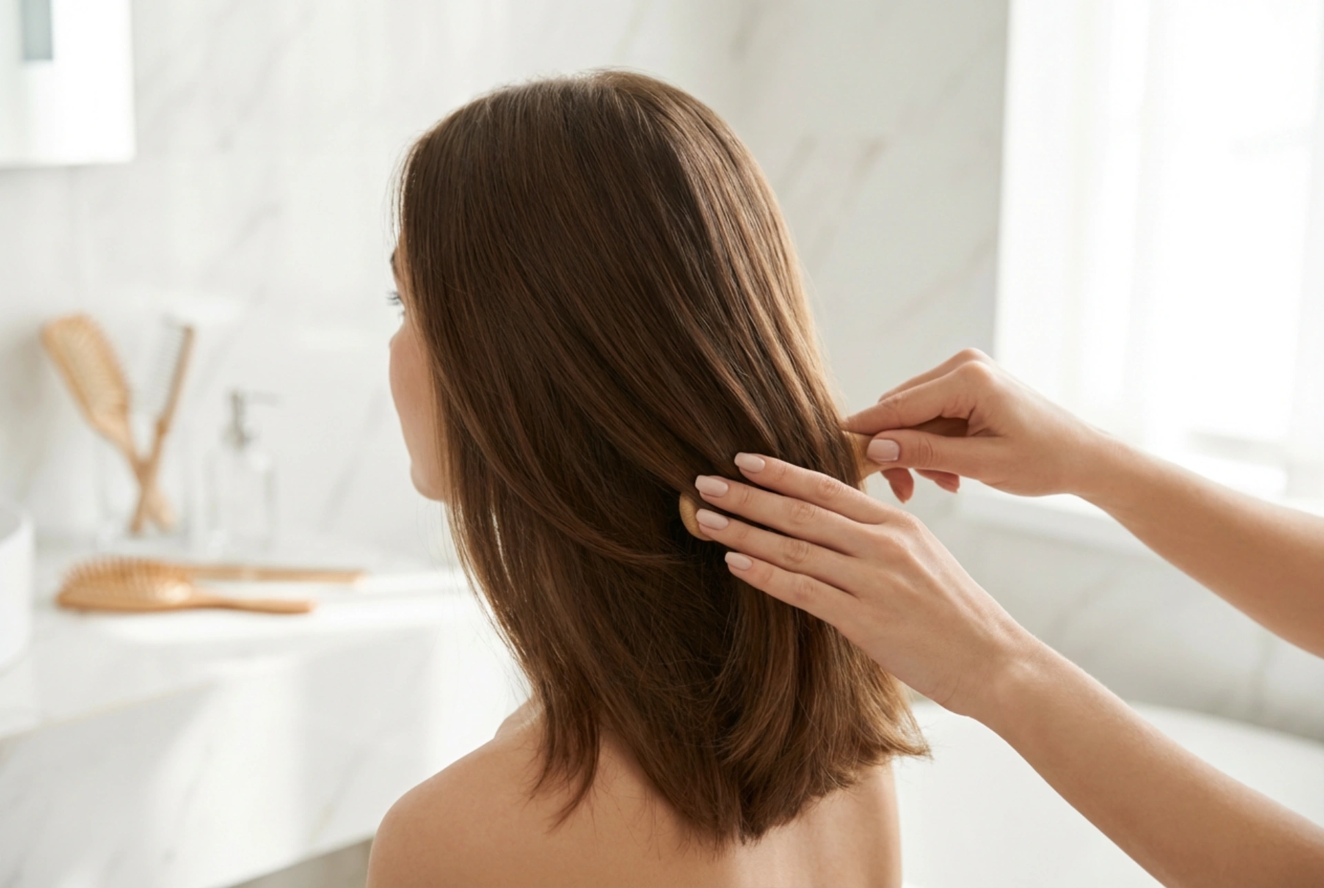 Pričeske za pol dolge lase: preprosti načini oblikovanja