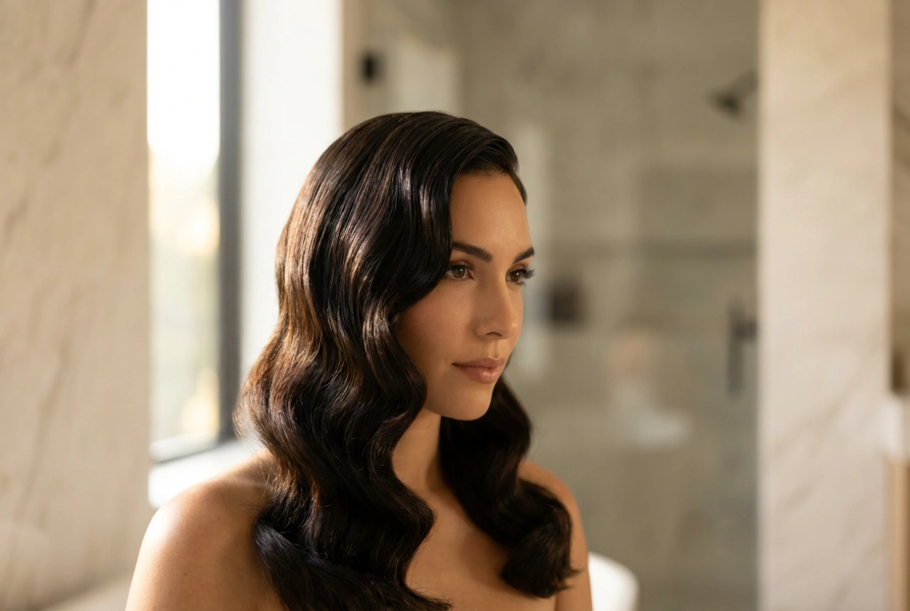 Retro pričeske: valovi v stilu starega Hollywooda in elegantne spete pričeske