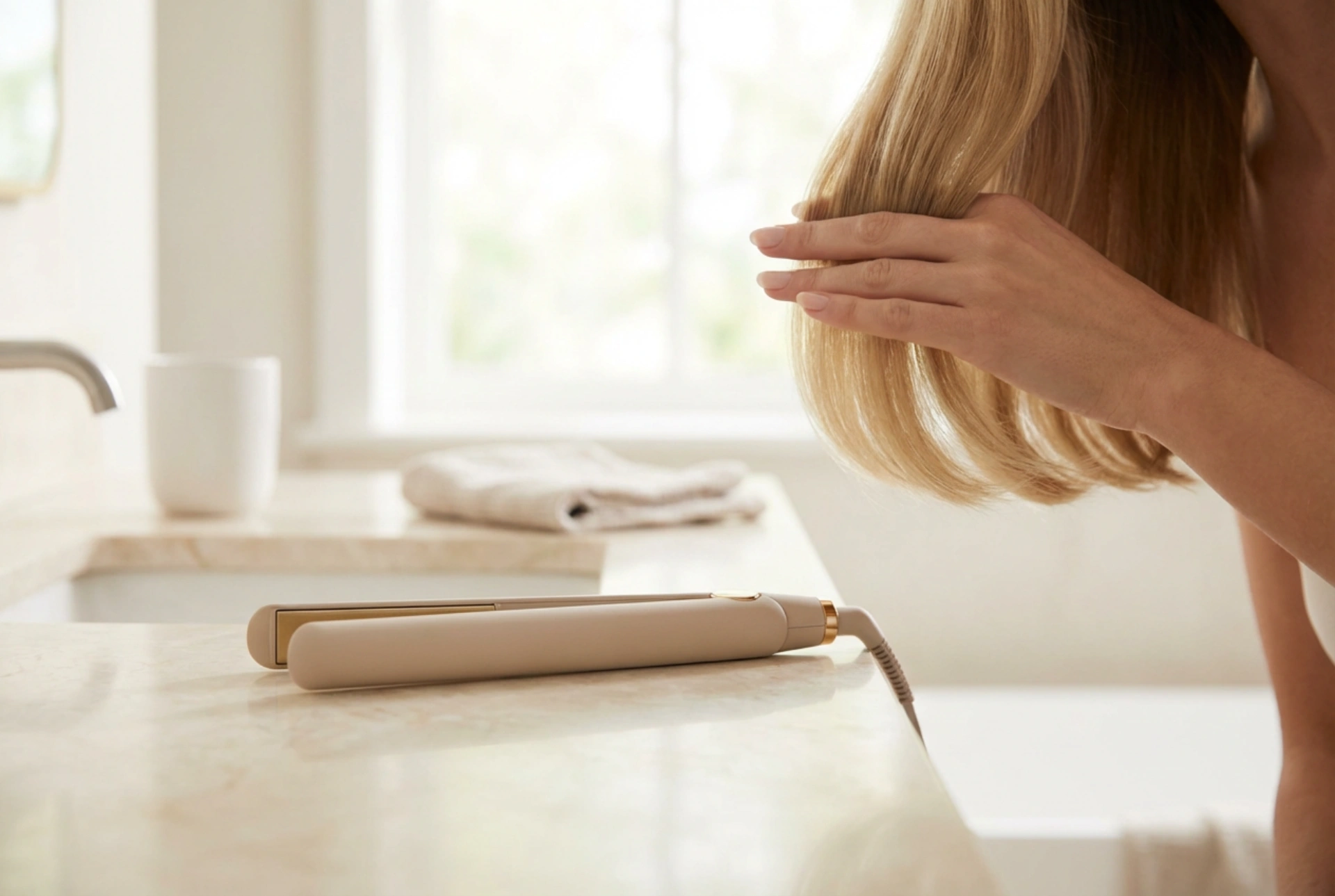 Majhen likalnik za lase: rešitev za štrleče pramene in potovalno oblikovanje
