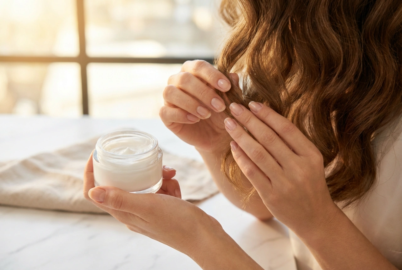 Balzam brez izpiranja: zaščita, volumen in nanos