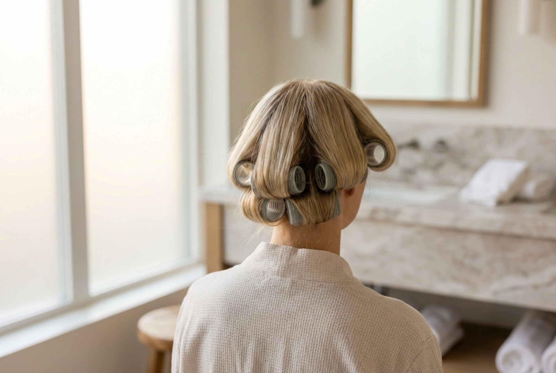 Navijalke za dvig las pri koreninah: volumen korak za korakom