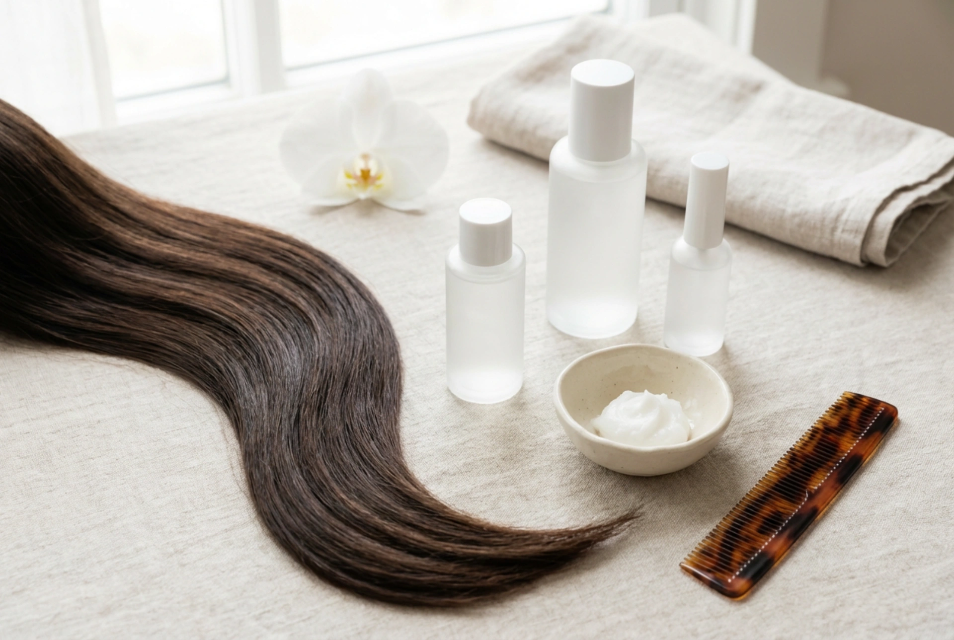 Keratinsko ravnanje las doma: priprava, nanos in oblikovanje