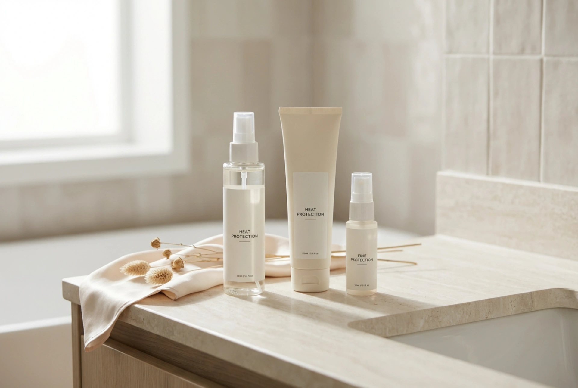 Vsakodnevna toplotna zaščita las: spreji, kreme in meglice