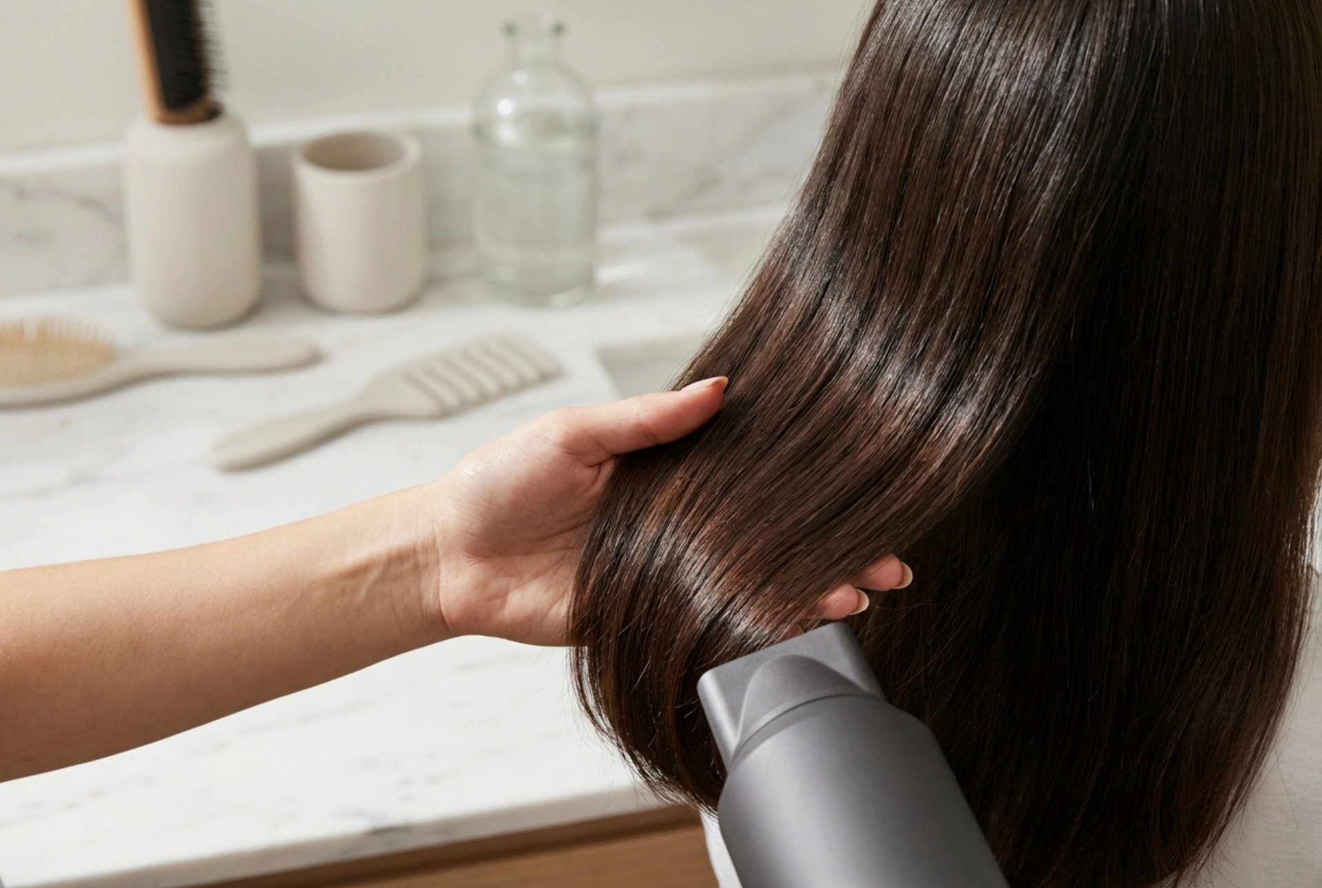 Učinkovito in varno sušenje las: Vodnik po pravilni uporabi sušilnika