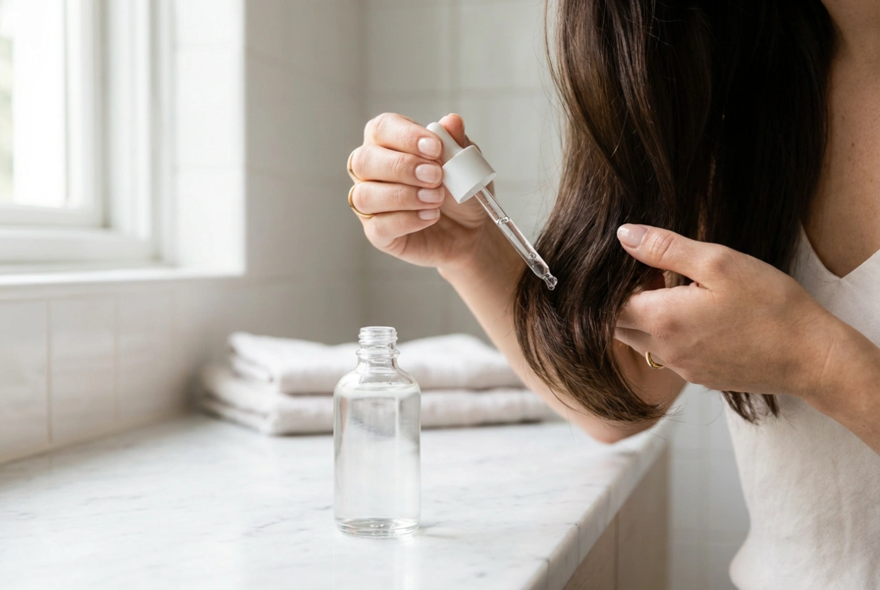 Termo zaščitni serum za lase: uporaba pred sušenjem in likanjem