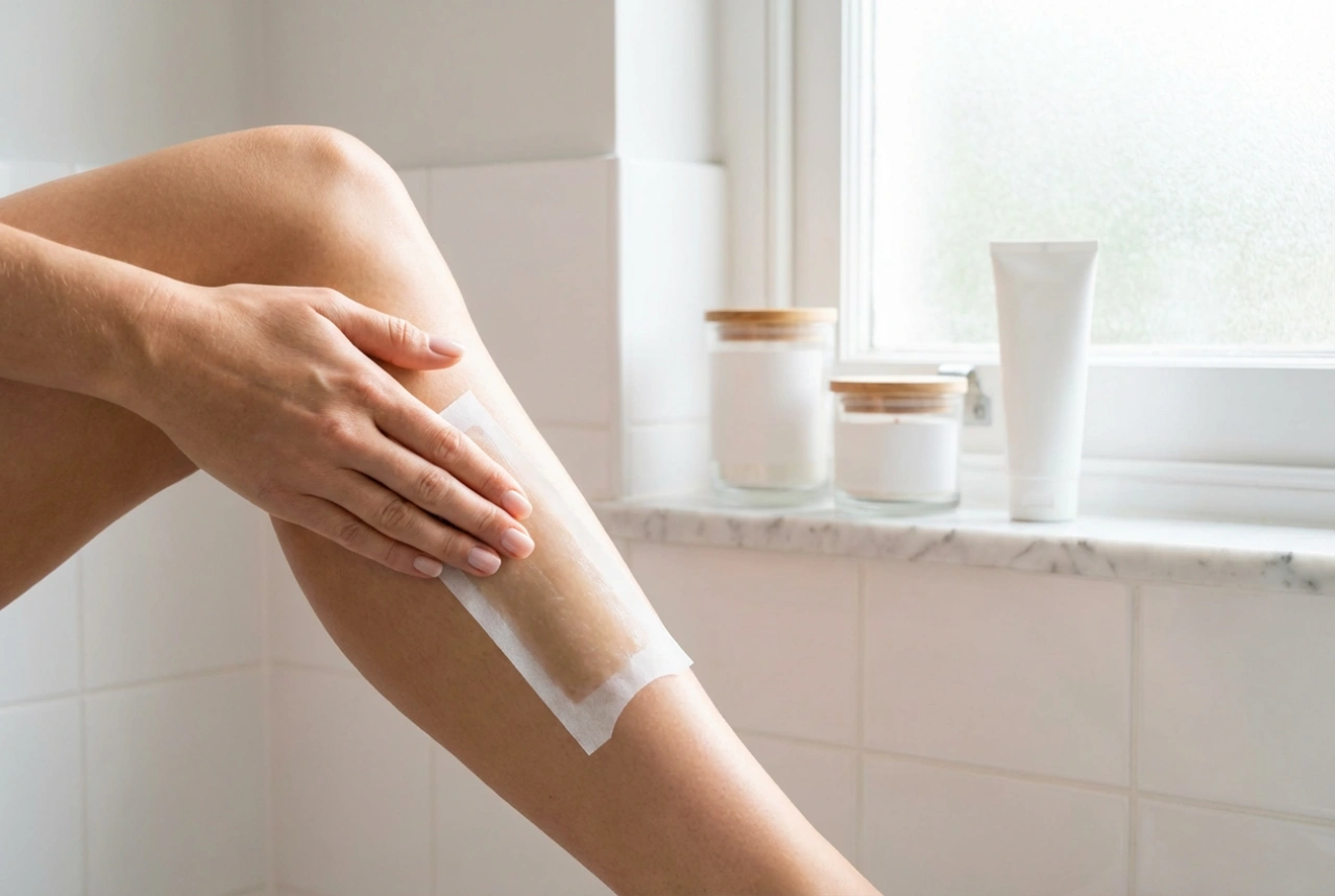 Depilacija z voskom v trakovih: nanos, pritisk, odstranitev in nega