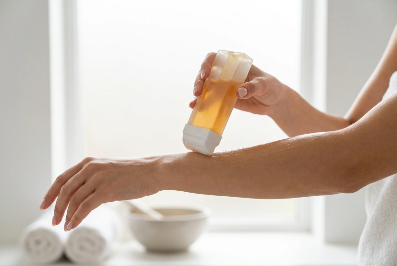 Vosek v roloju: kako ga segreti, nanesti in odstraniti korak za korakom