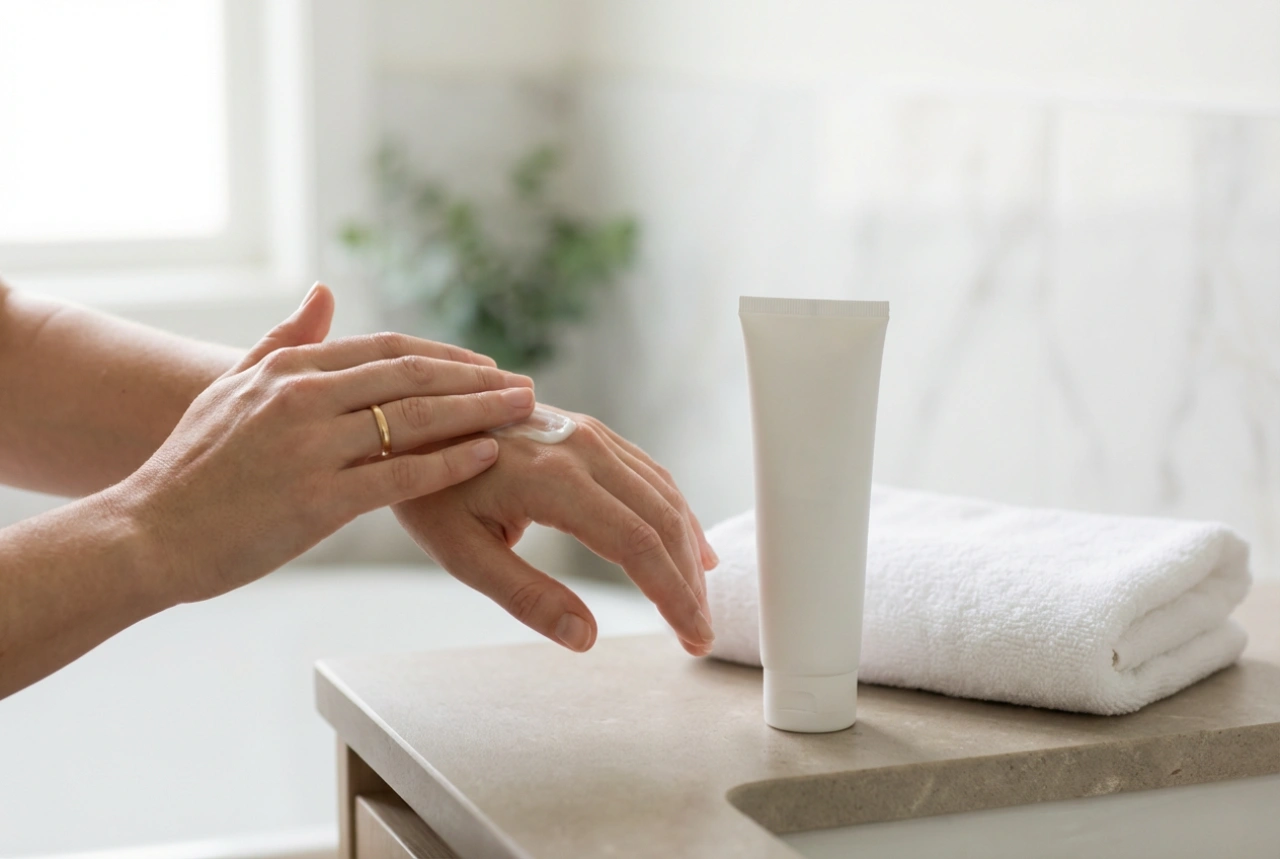 Suhe roke: učinkovita nega po umivanju in razkuževanju