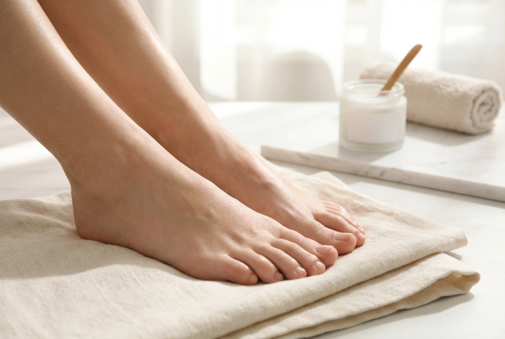 Maska za stopala: vlaženje, glajenje in enostaven nanos doma