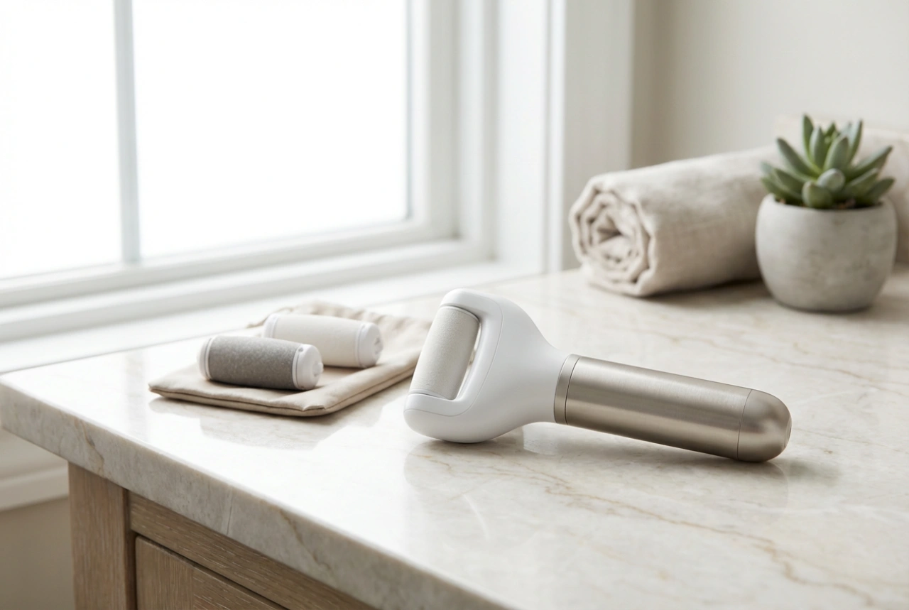 Profesionalni električni brusilnik za pete: varnost, hitrost in nastavki