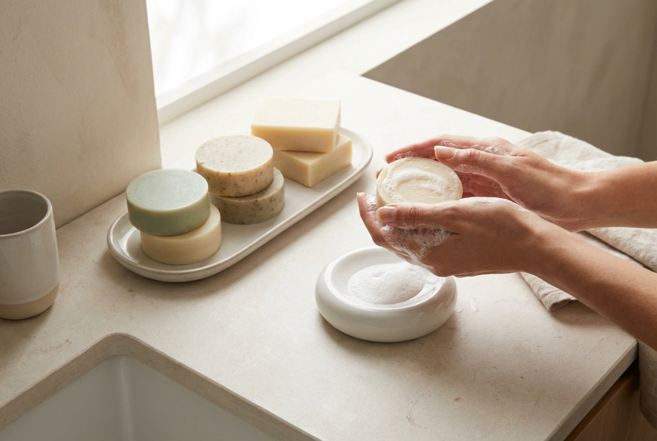 Trdo milo: izbira, penjenje in shranjevanje brez mehčanja