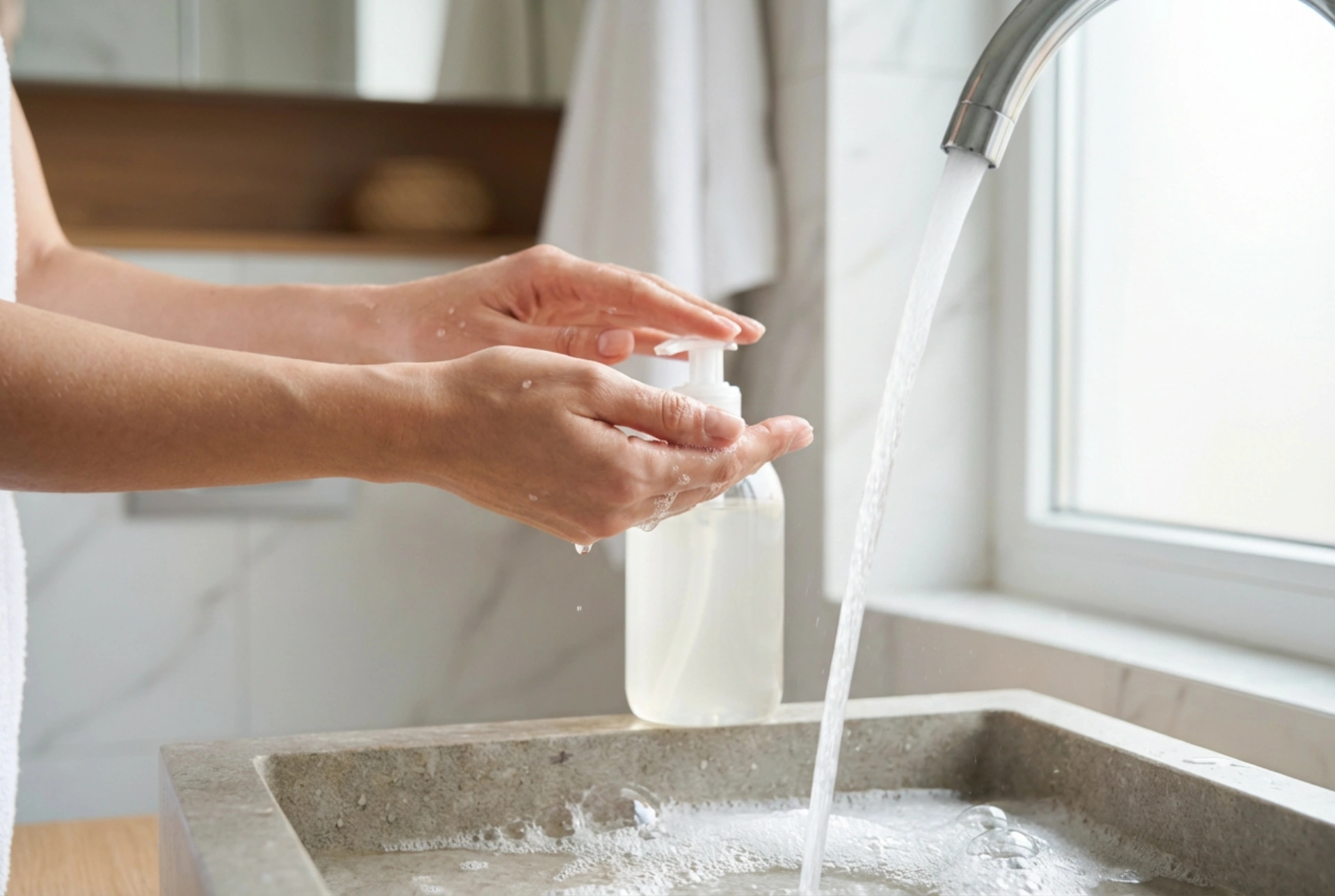 Kako izbrati tekoče milo in si roke umivati učinkovito, a nežno