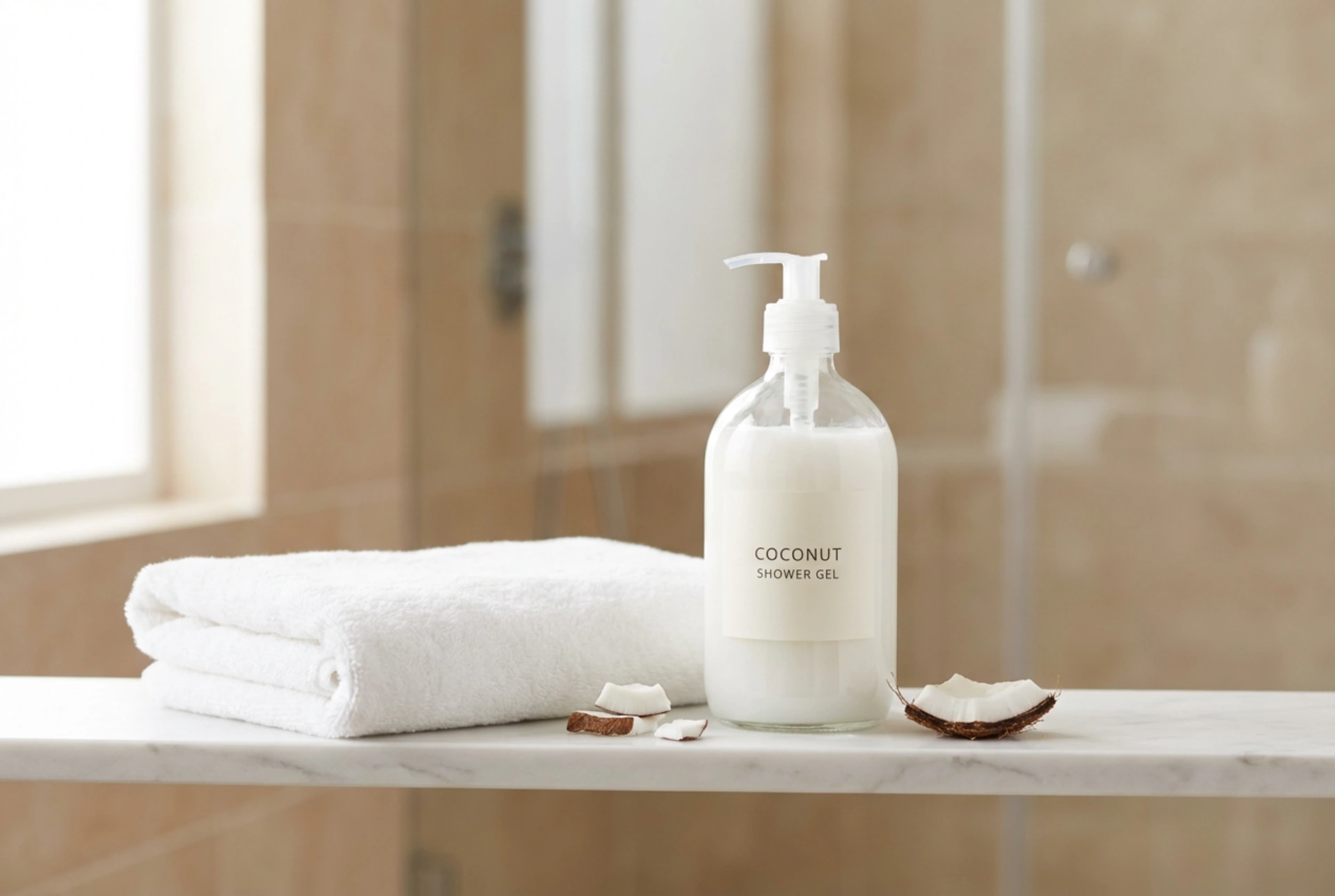 Kokosov gel za prhanje: Nega kože in kako se izogniti lepljivosti