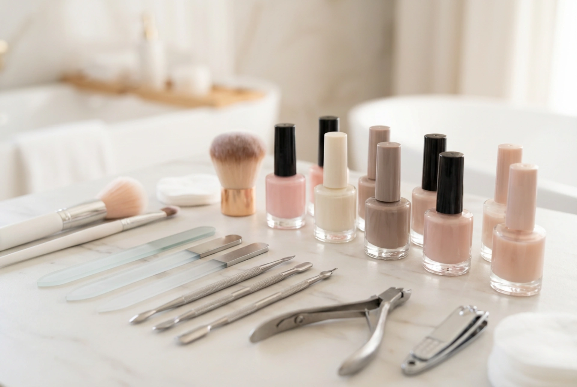 Komplet za hibridno manikuro: sestavljanje, pripomočki in korak za korakom