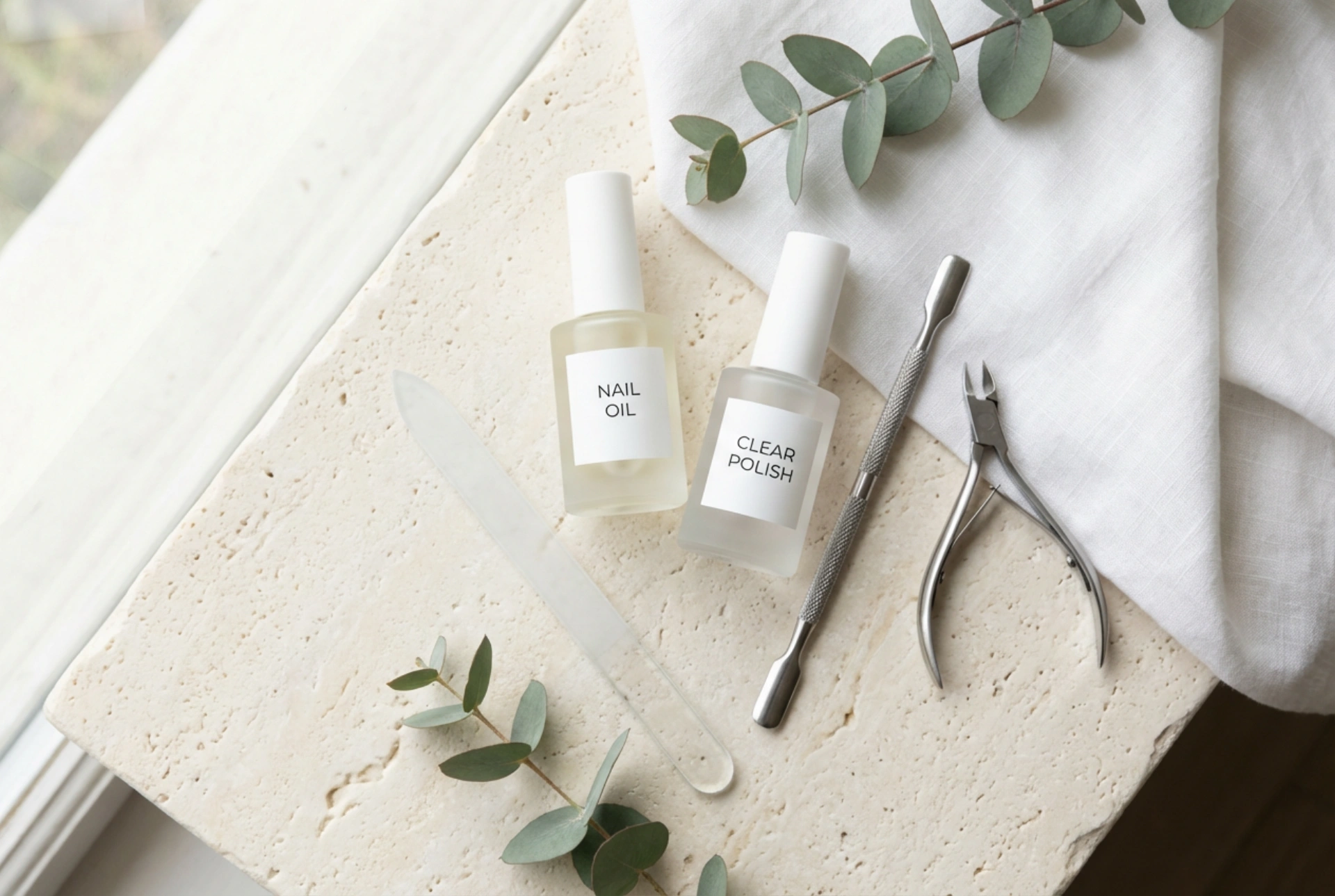 Komplet za nego nohtov doma: pripomočki, balzami in načrt delovanja