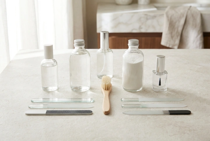 Akrilni set za nohte: kaj vsebuje in kako varno začeti doma