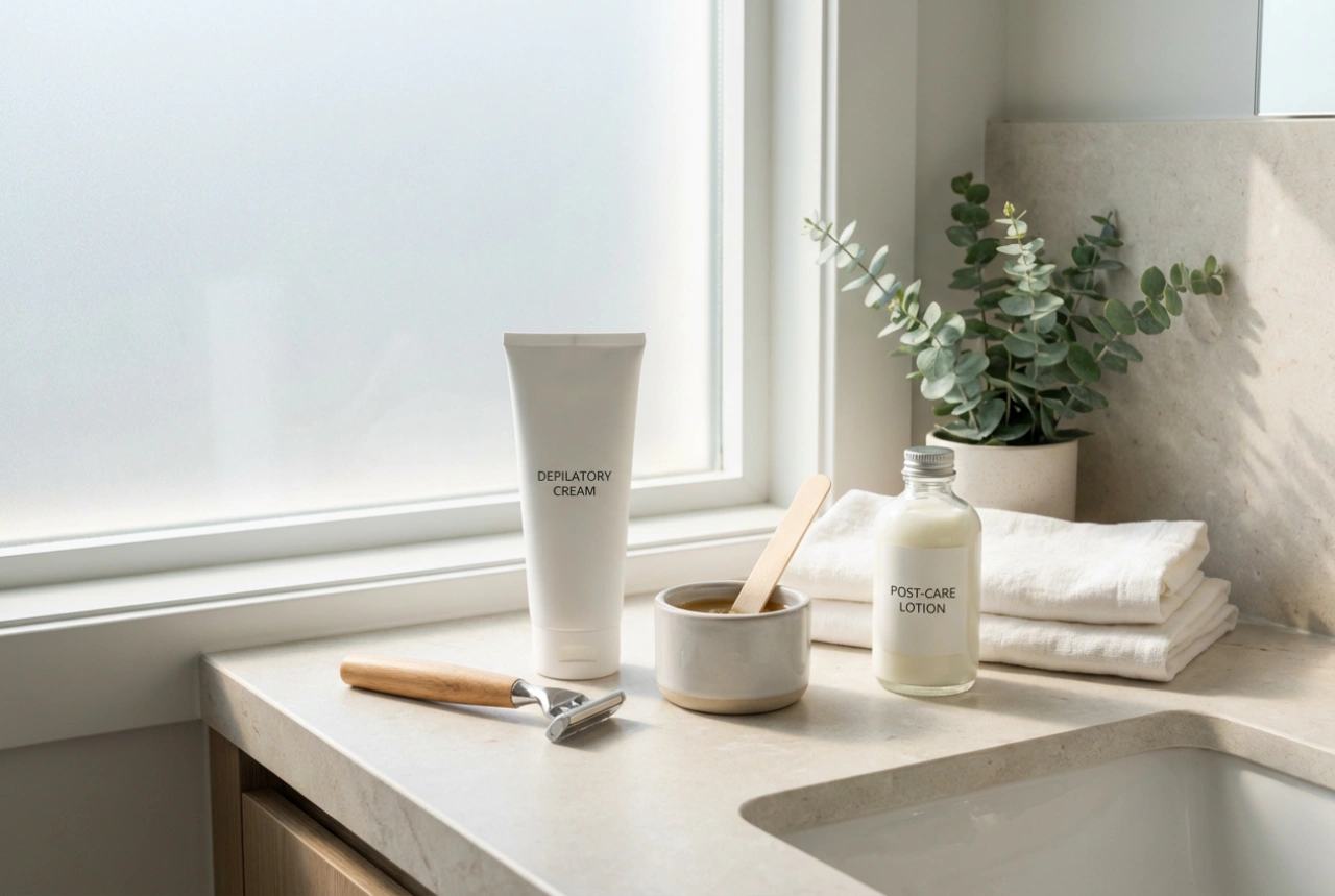 Domača depilacija nog: britje, krema in vosek ter nega po postopku