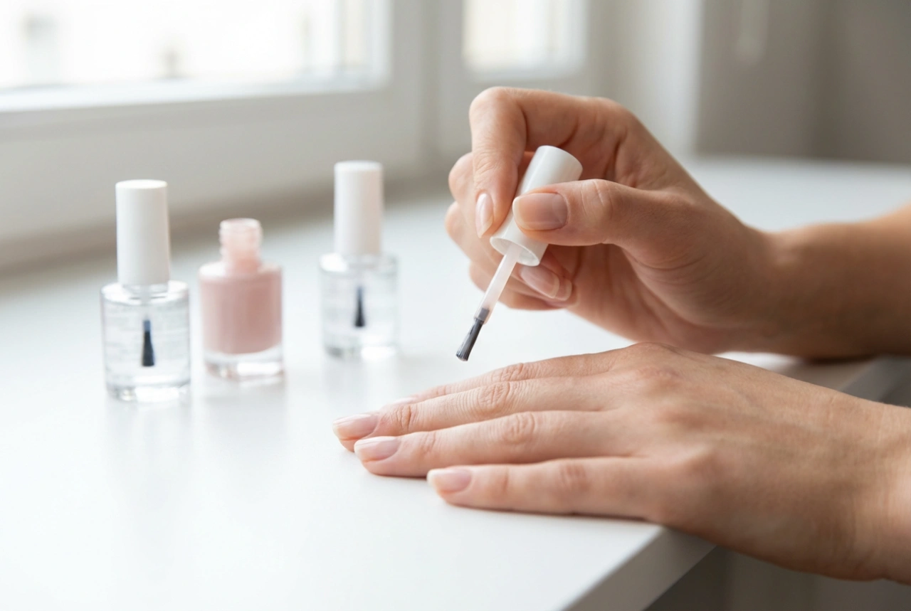 Svetla hibridna manikira brez lis: Skrivnosti popolnega nanosa