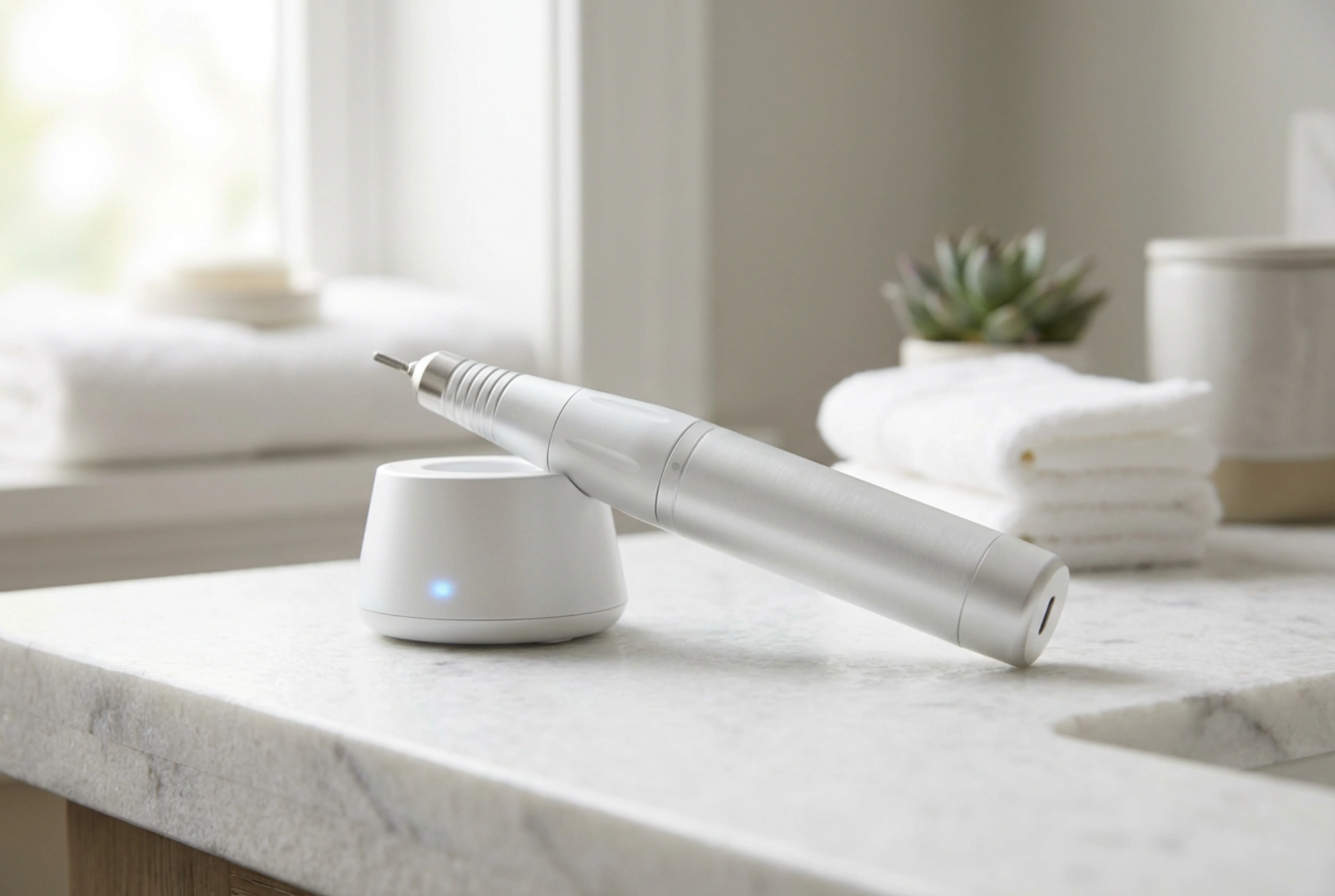 Brezžični brusilnik za nohte: mobilno delo in načela polnjenja