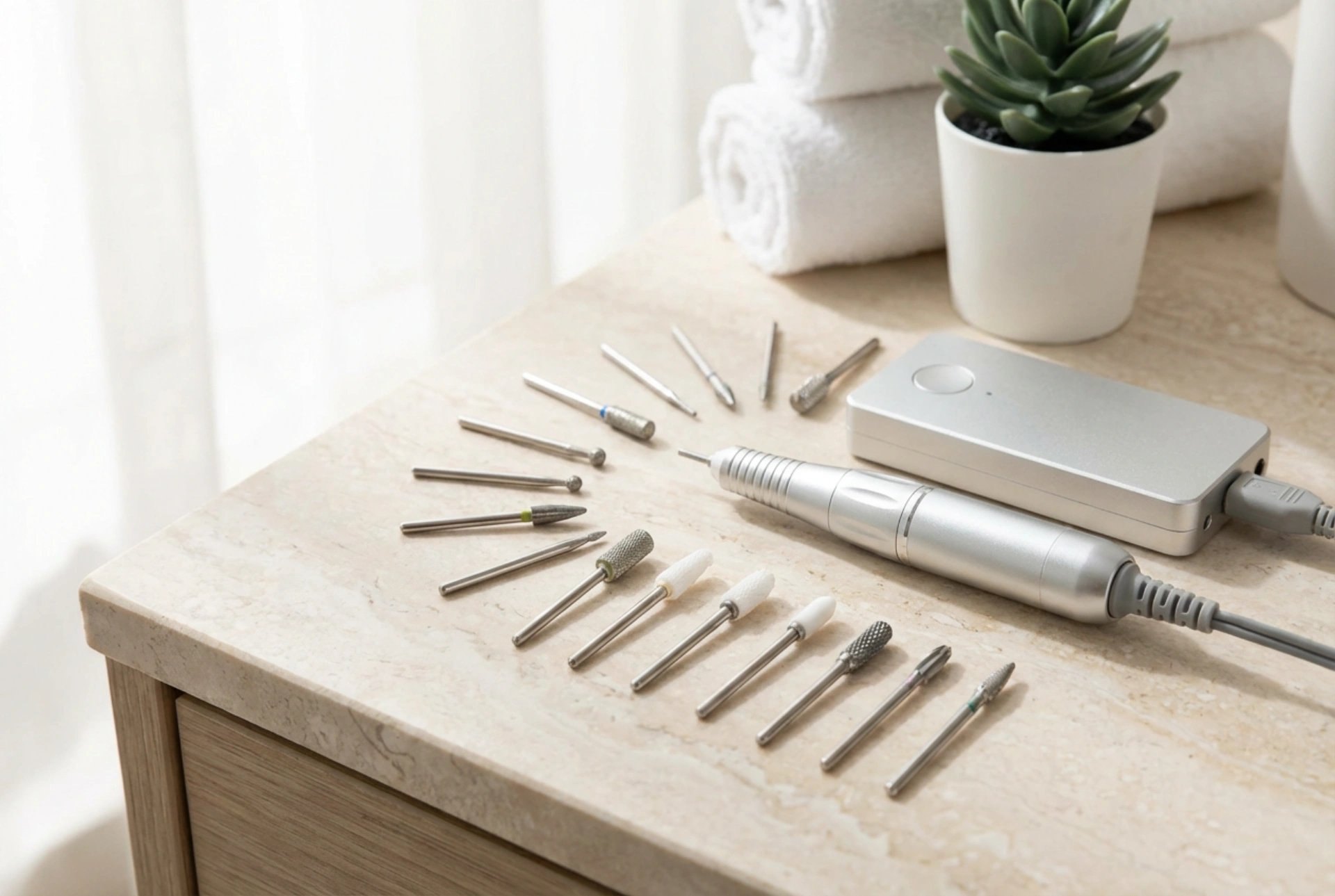 Rezkalnik za obnohtno kožico in nohte: izbira nastavkov, tehnika, higiena